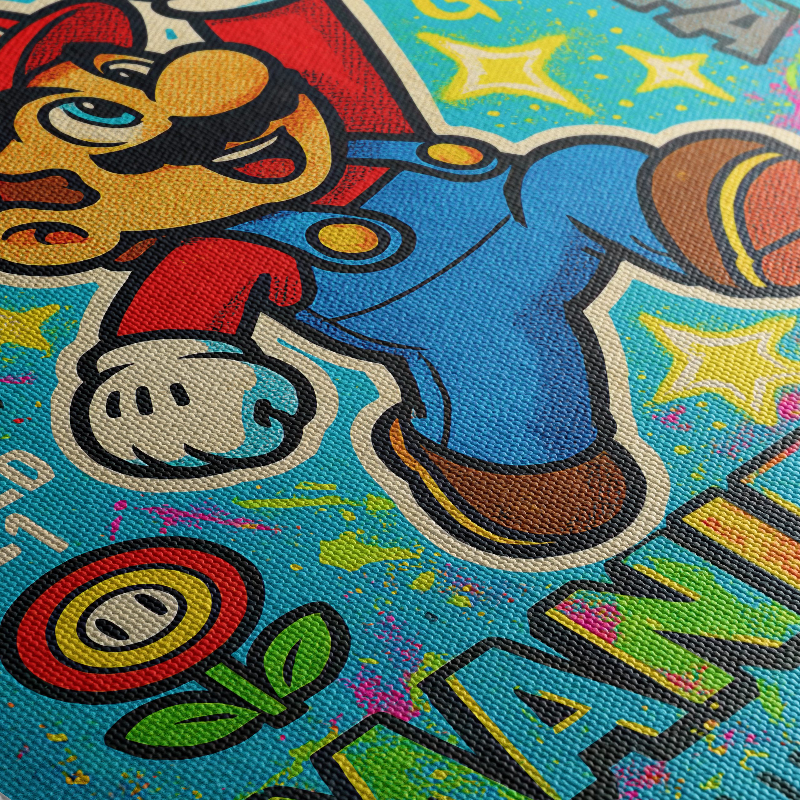 Super Mario Iconic Adventure Art - Image 5