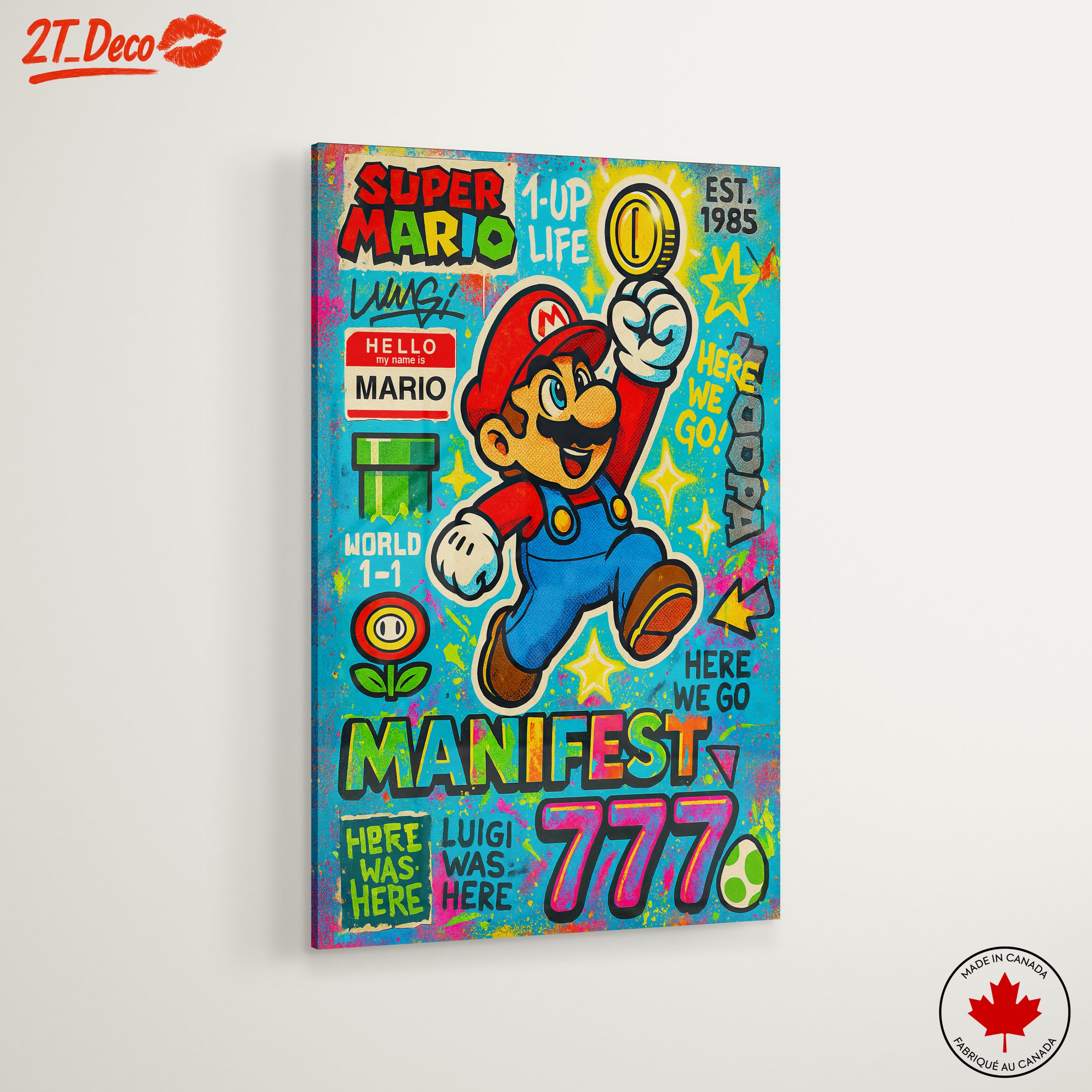 Super Mario Iconic Adventure Art - Image 6