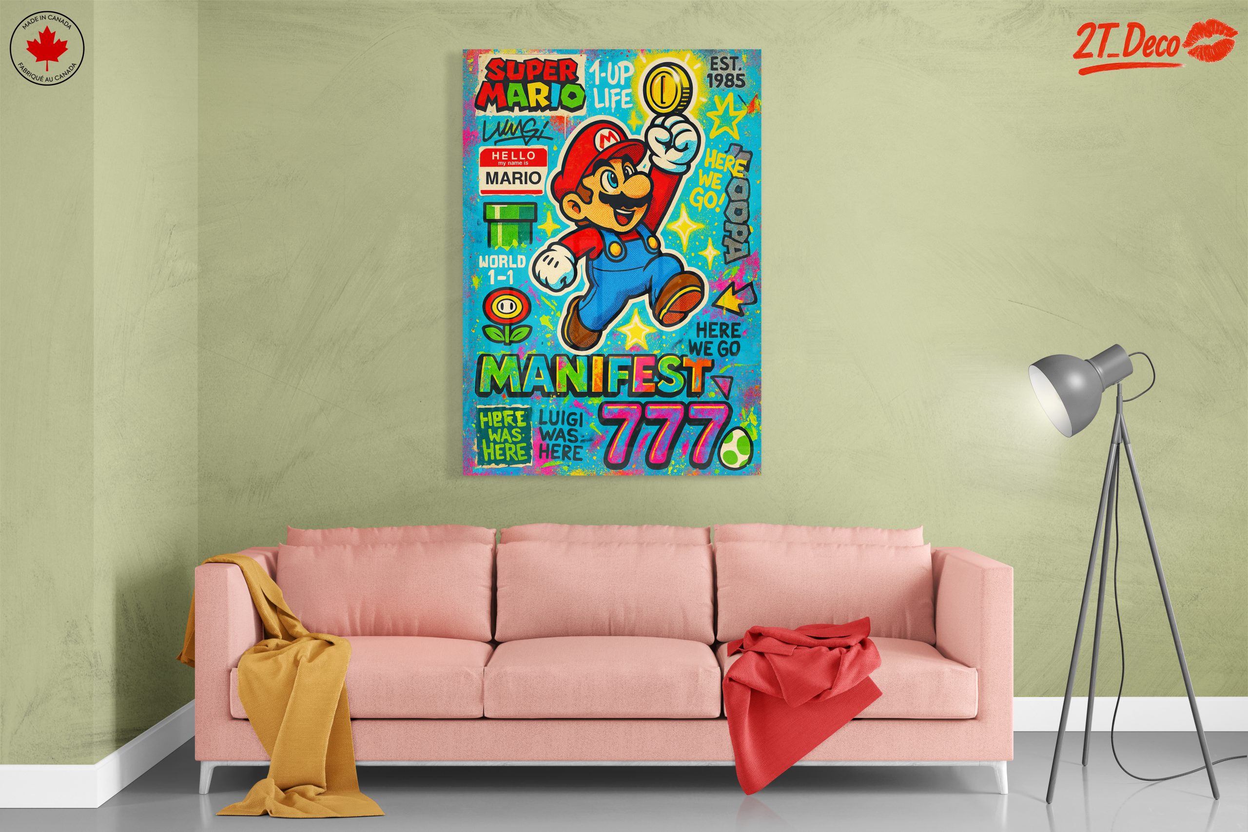 Super Mario Iconic Adventure Art - Image 7