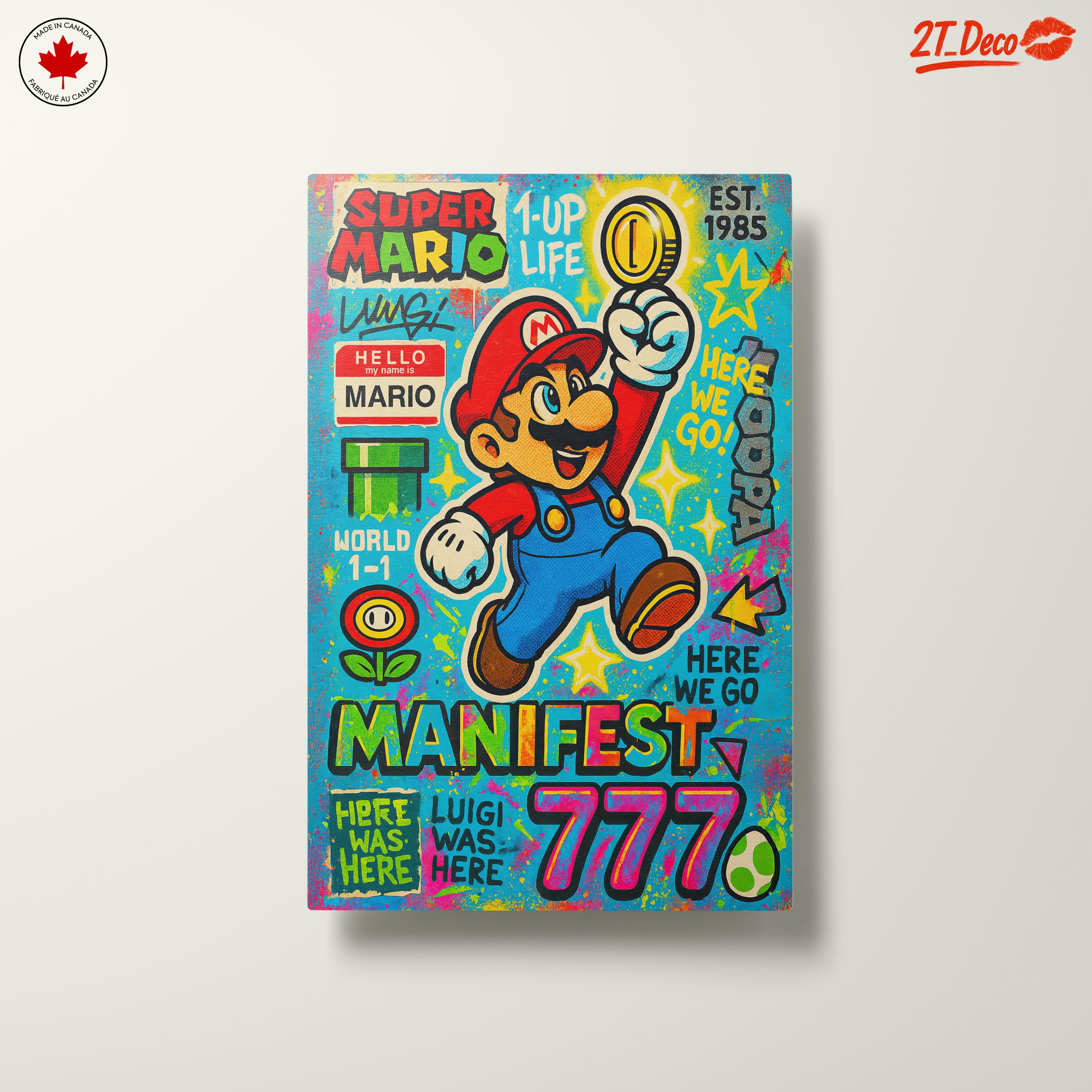 Super Mario Iconic Adventure Art - Image 10