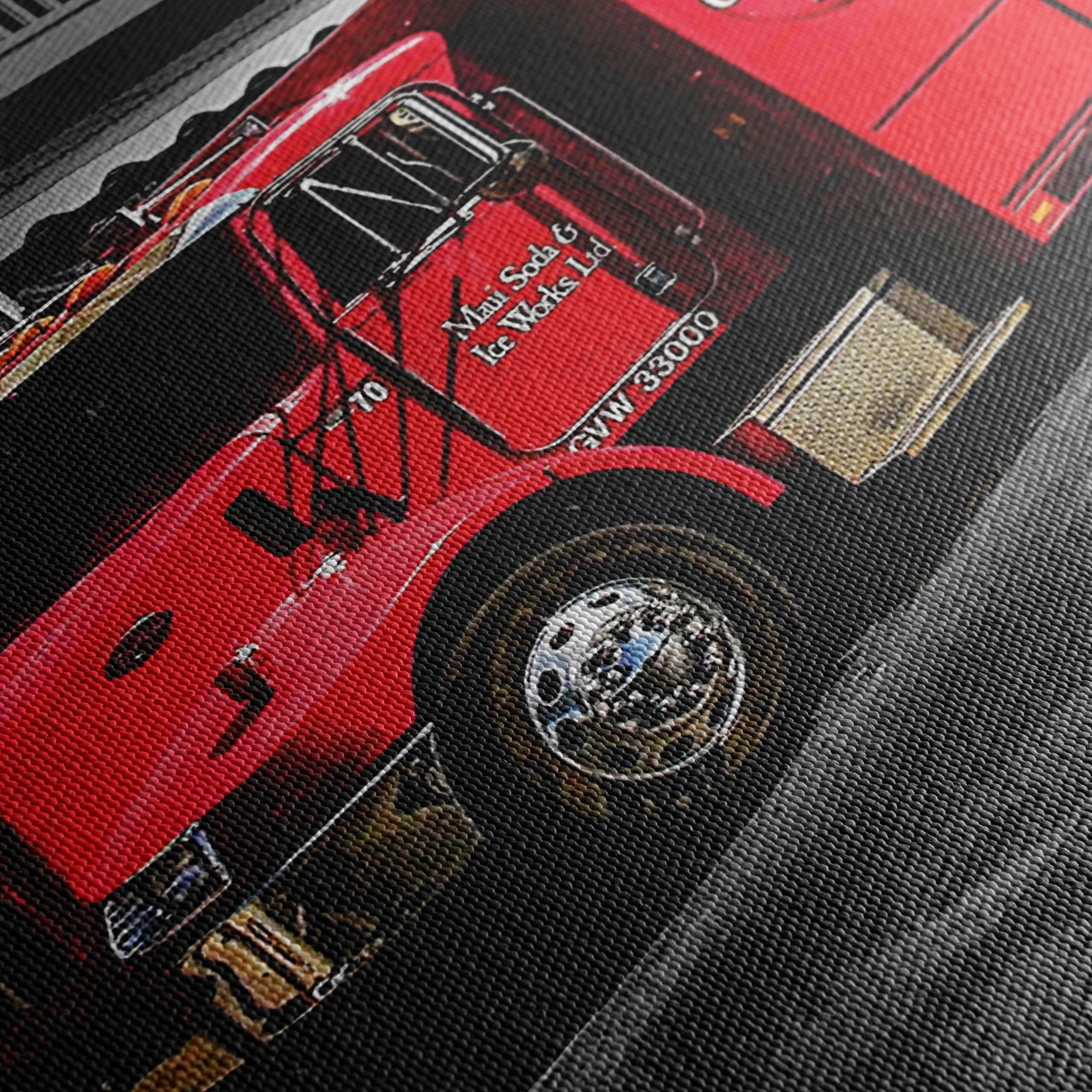 Classic Coca Cola Delivery Truck Art - Image 5