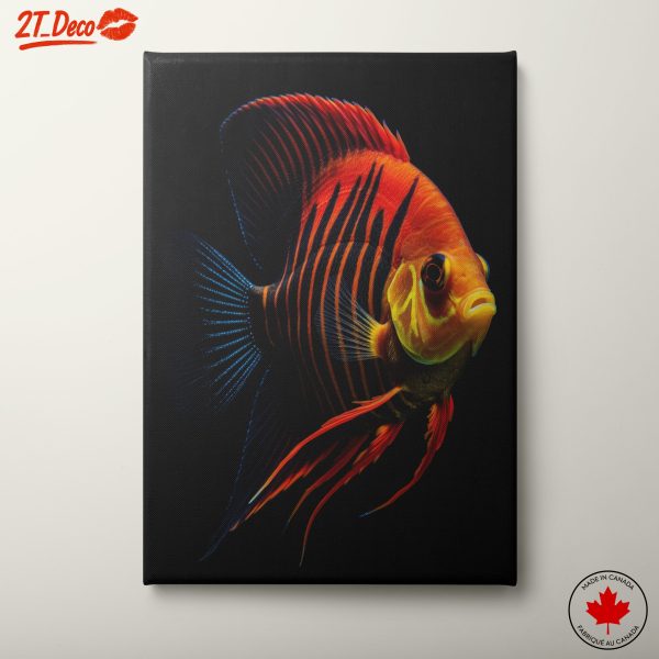 Vibrant Aquatic Fish Wall Art