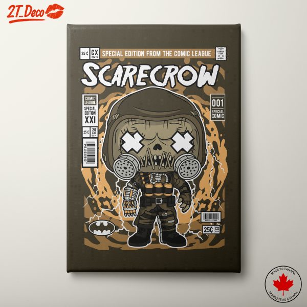 Scarecrow Character Art from DC Comics