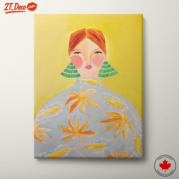 Stylized Contemporary Portrait of a Woman 4