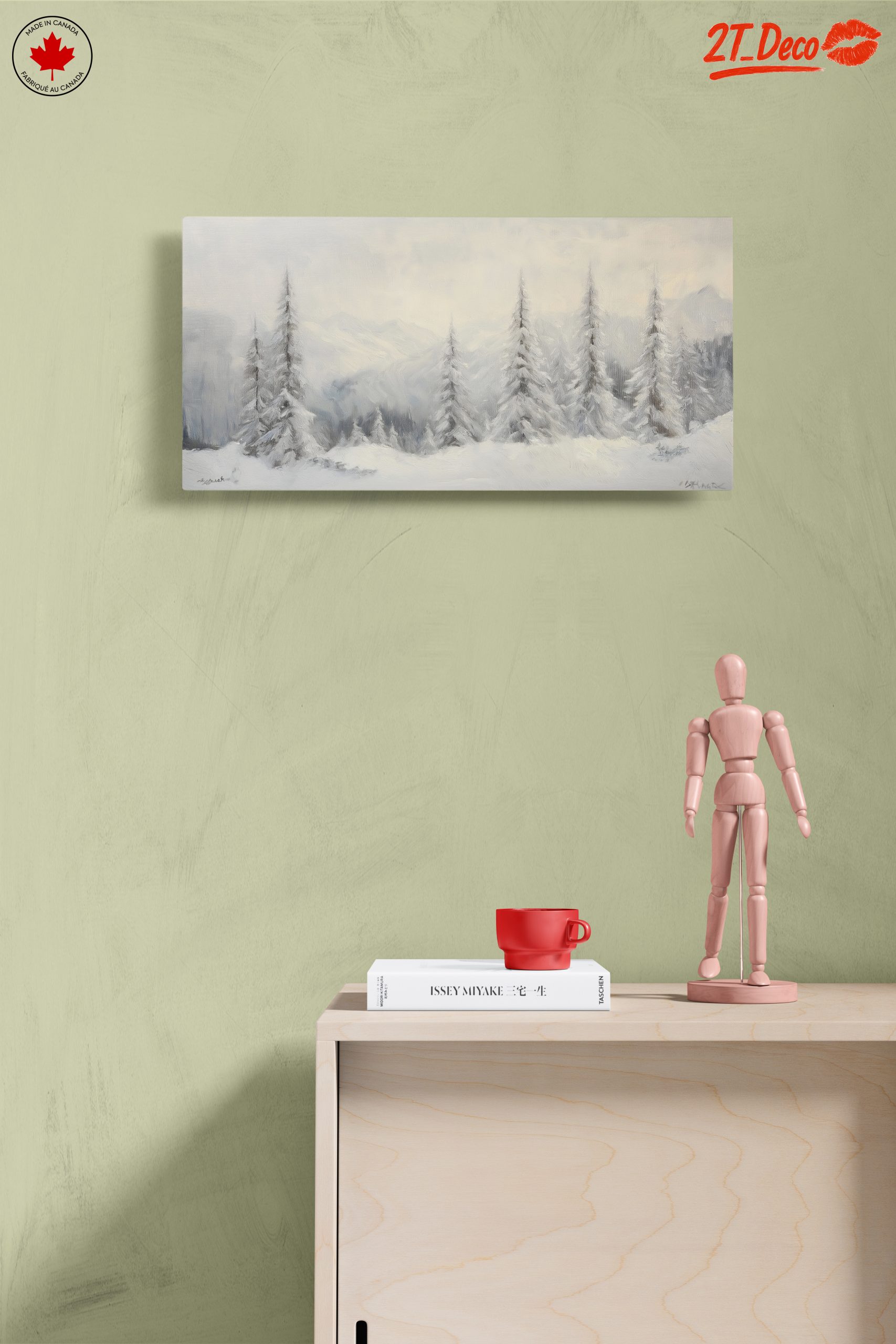 Serene Snowy Landscape with Trees 4 - Image 14