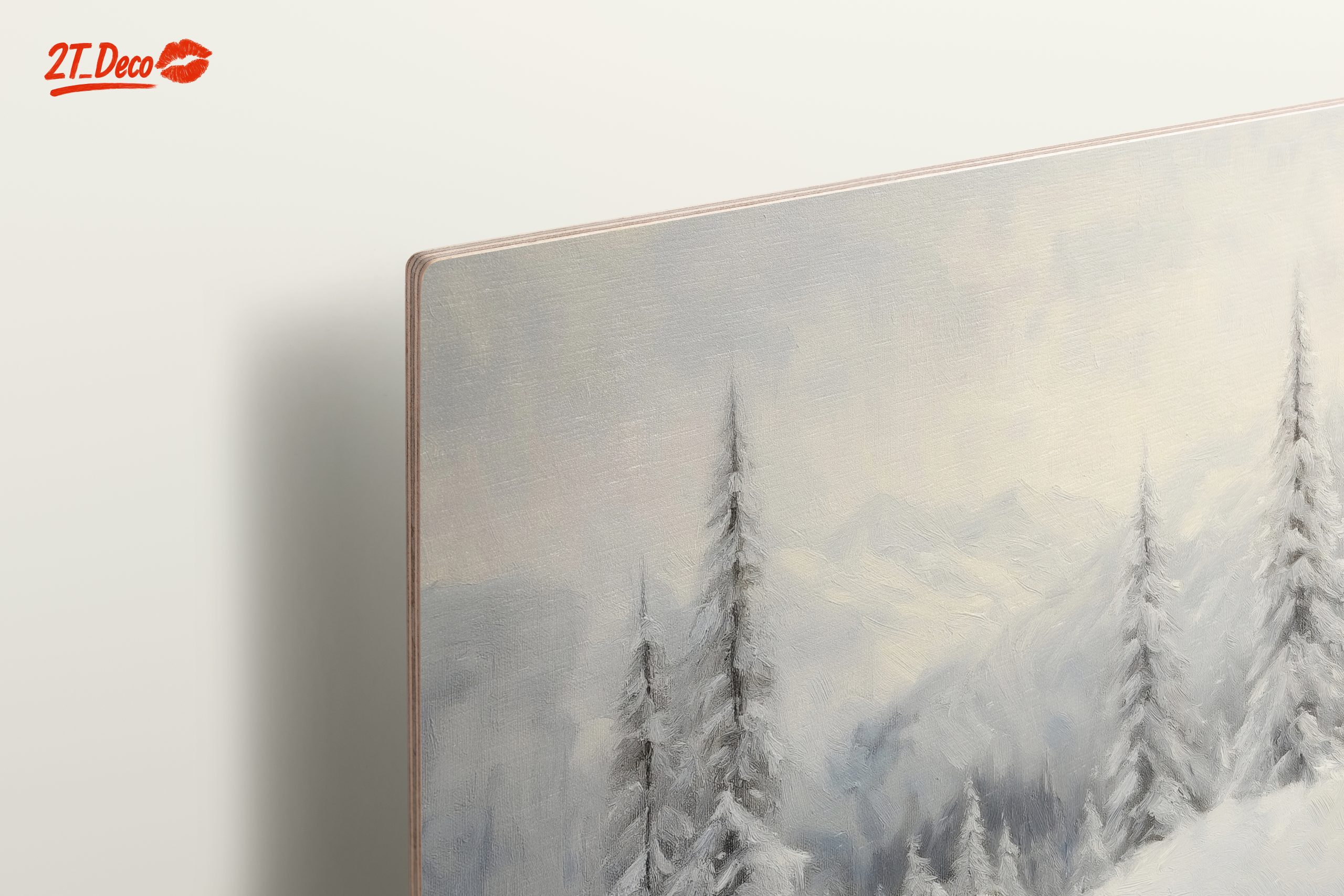 Serene Snowy Landscape with Trees 4 - Image 15