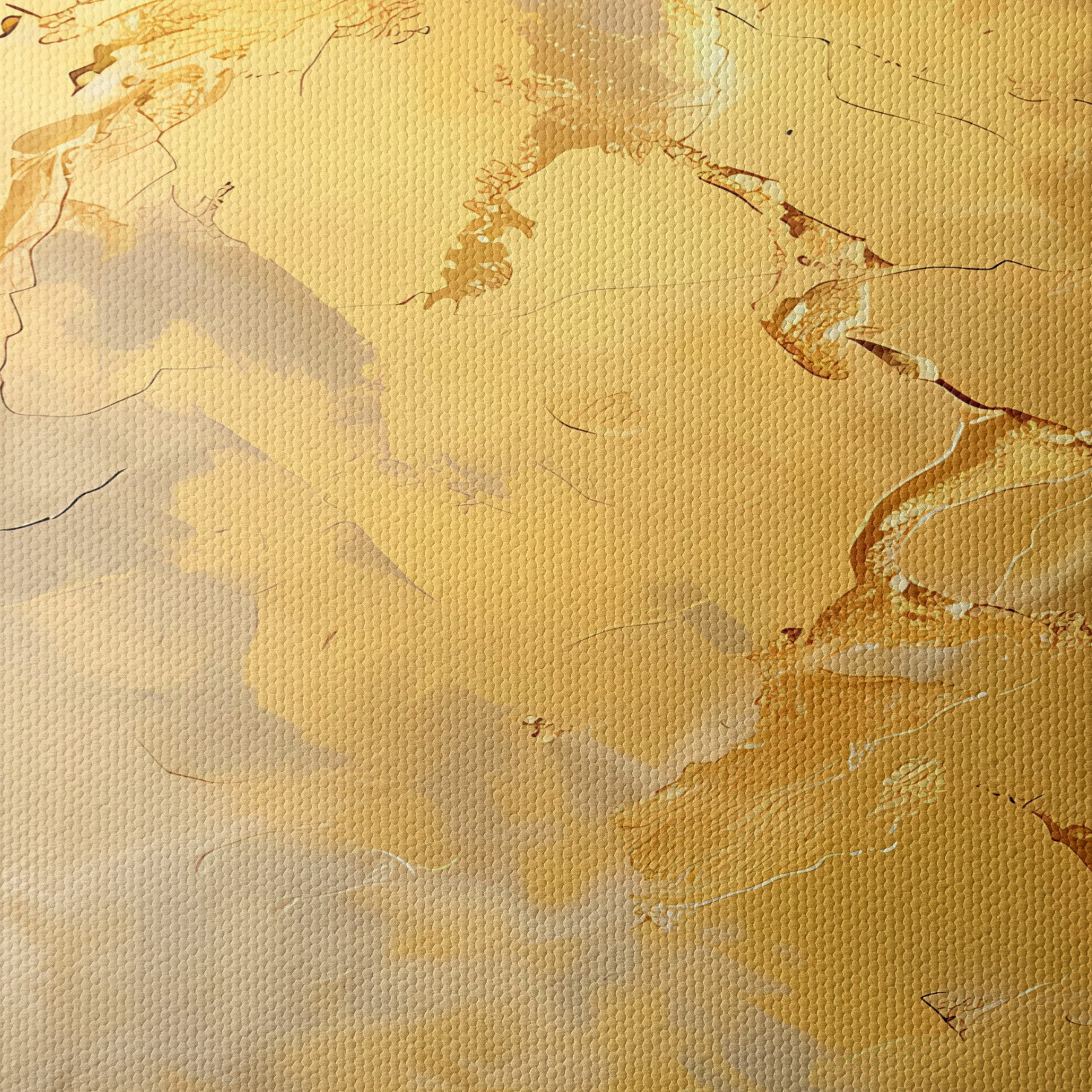 Elegant Gold Abstract Art Design - Image 4
