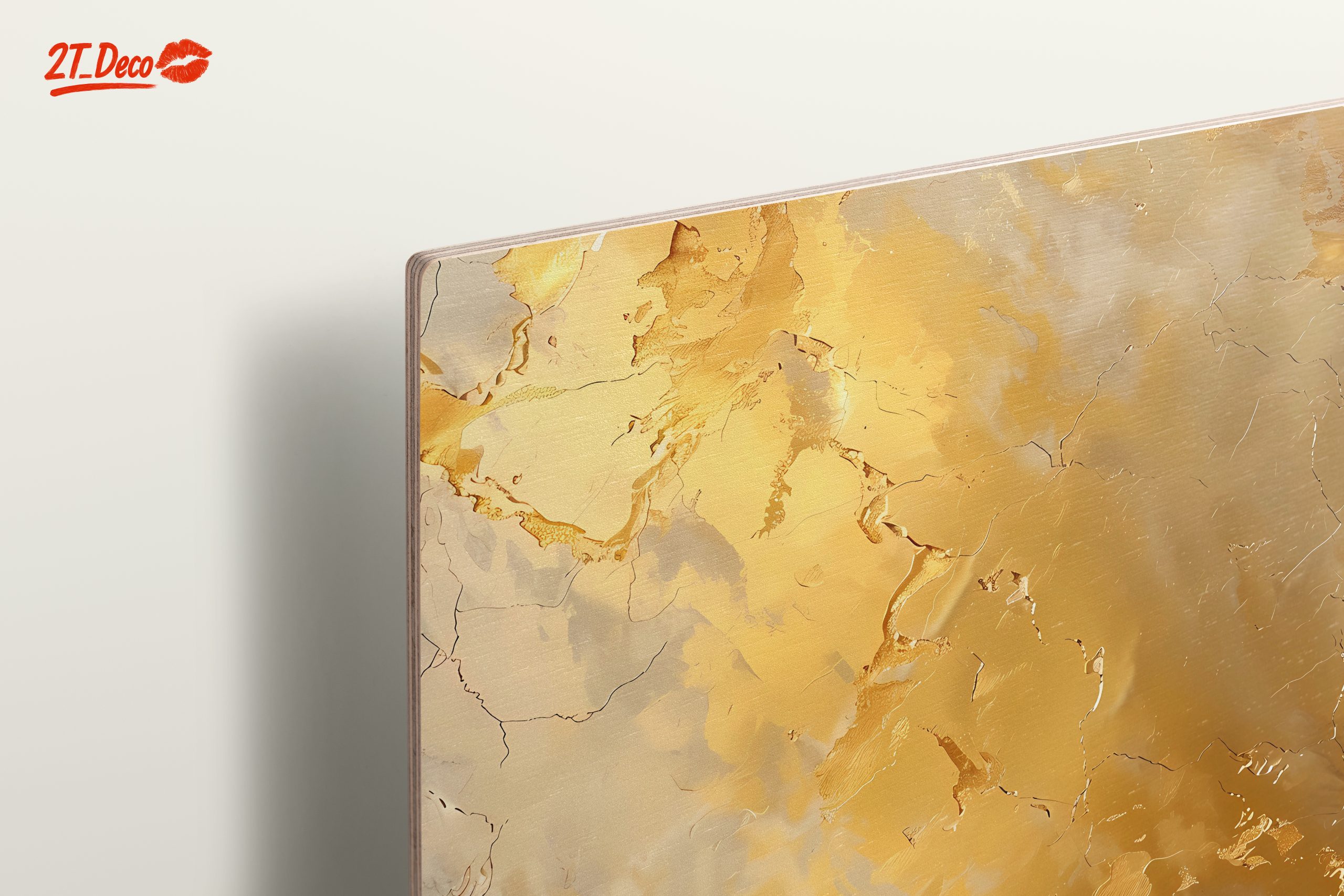 Elegant Gold Abstract Art Design - Image 15