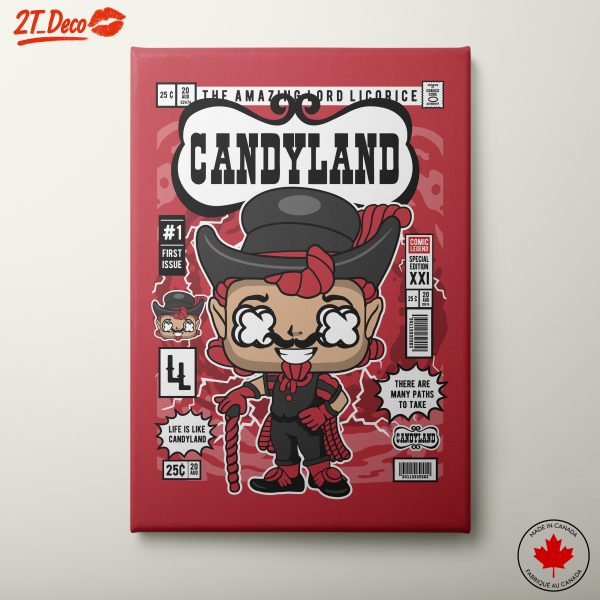 Whimsical Character Design in Candyland Style