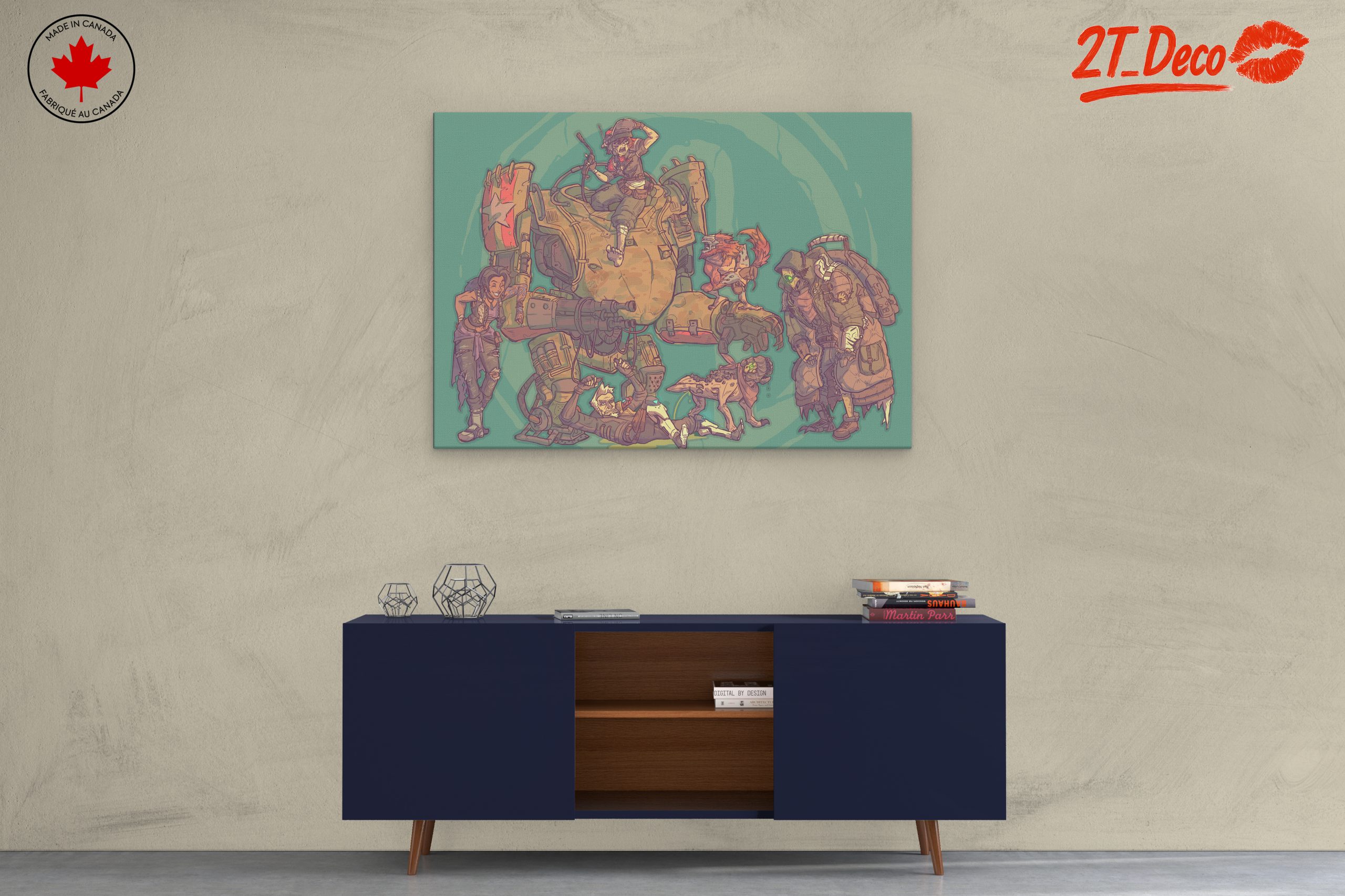 Dynamic Futuristic Character Art - Image 3