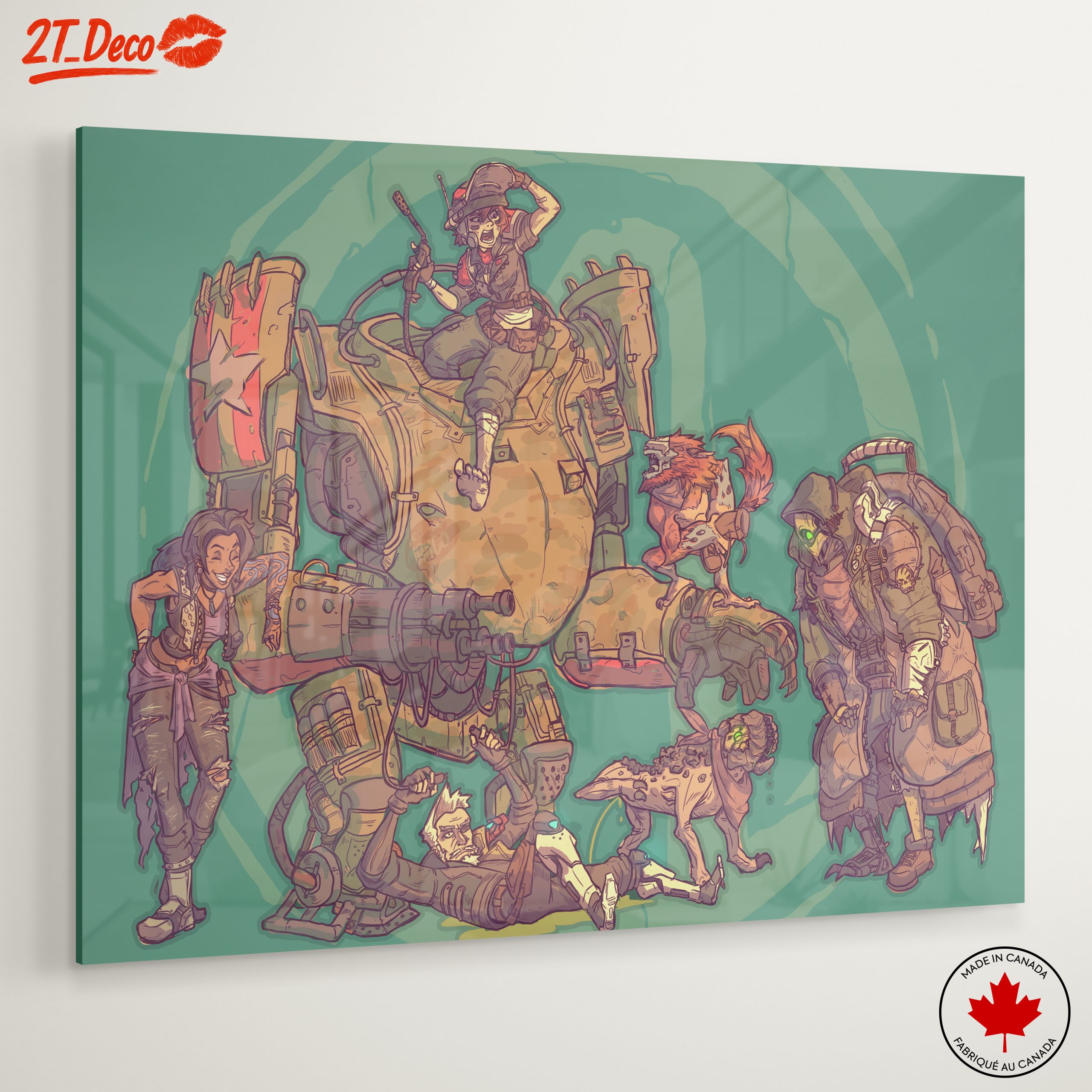 Dynamic Futuristic Character Art - Image 6