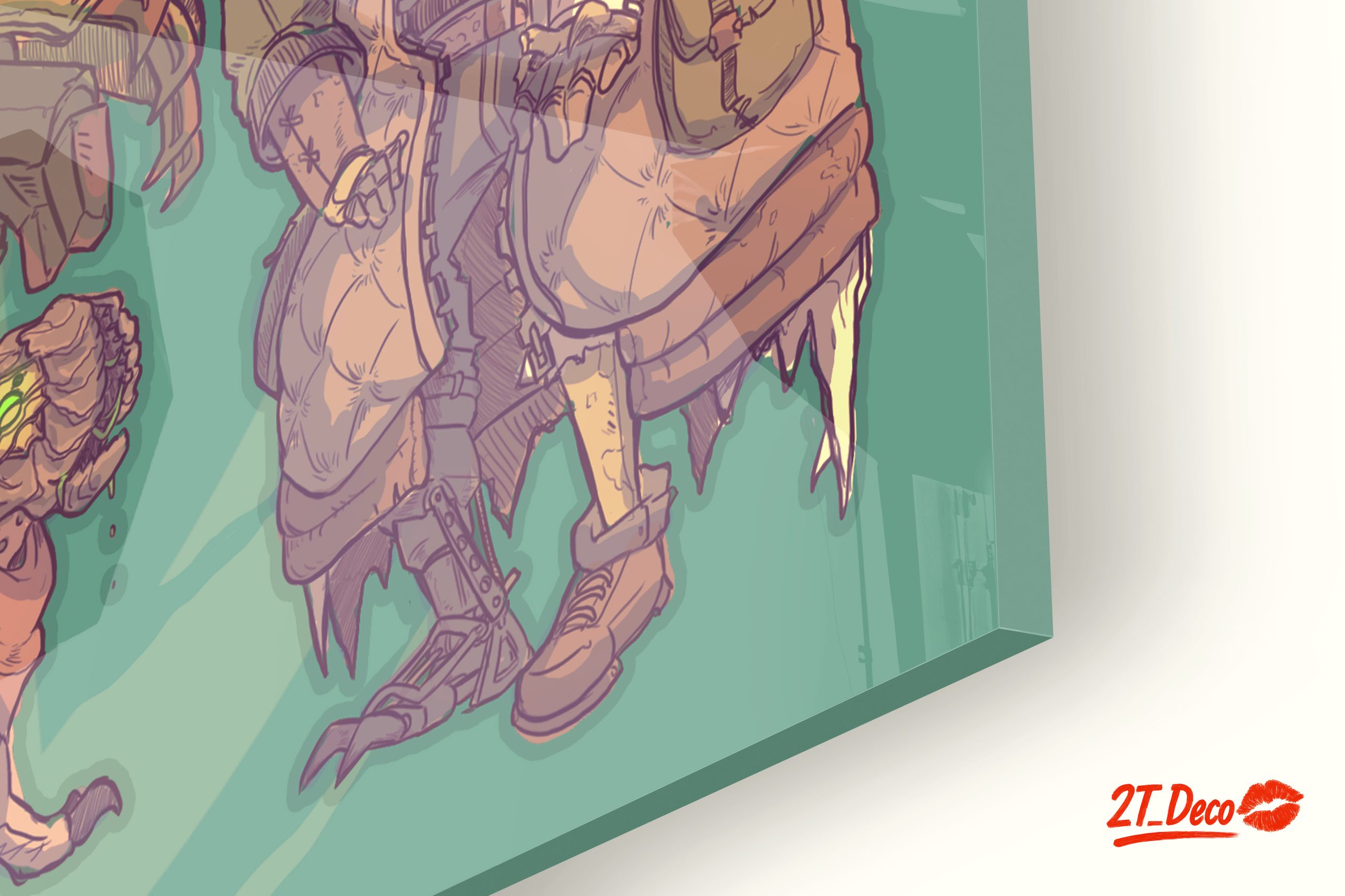 Dynamic Futuristic Character Art - Image 9