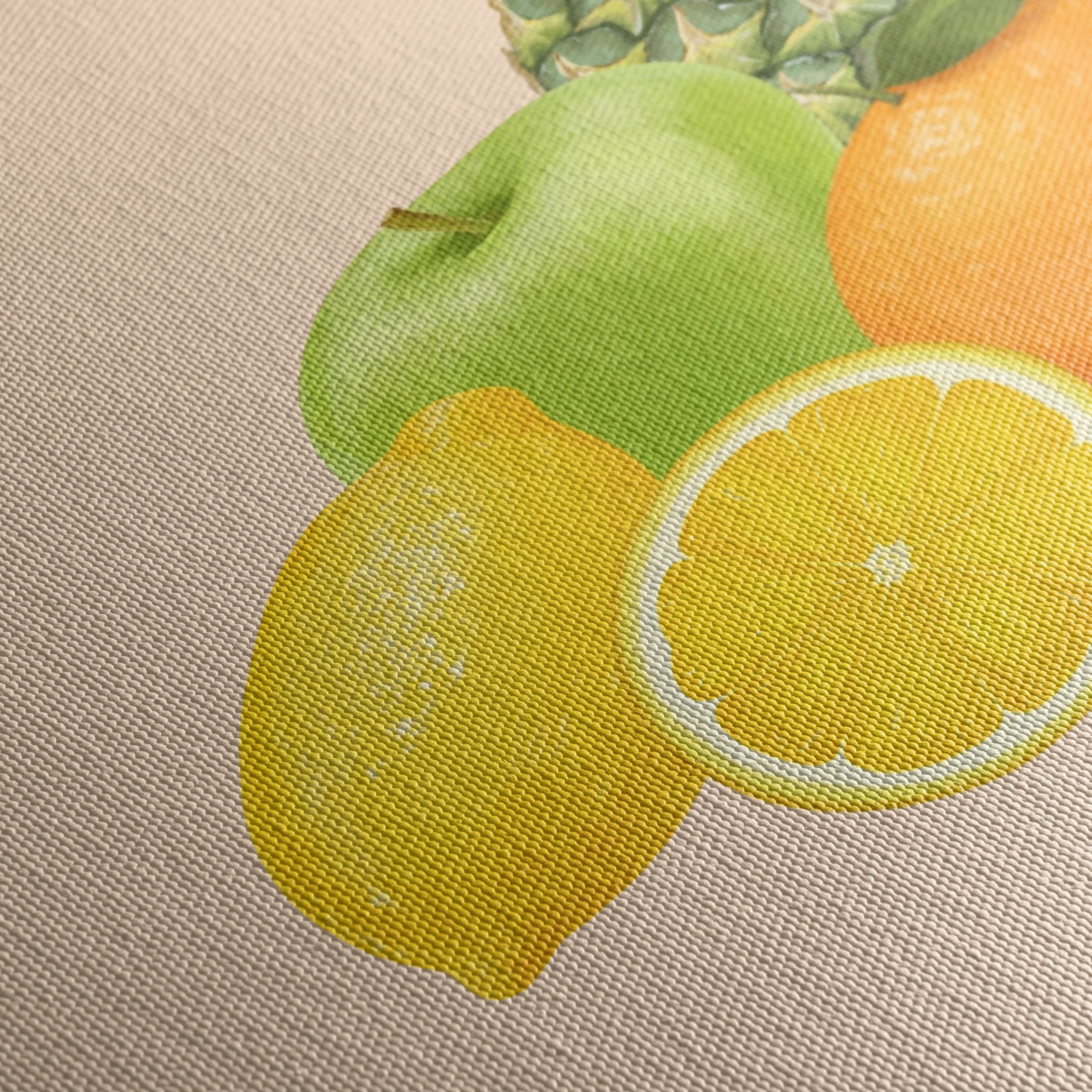 Colorful Abstract Food Arrangement Art - Image 5