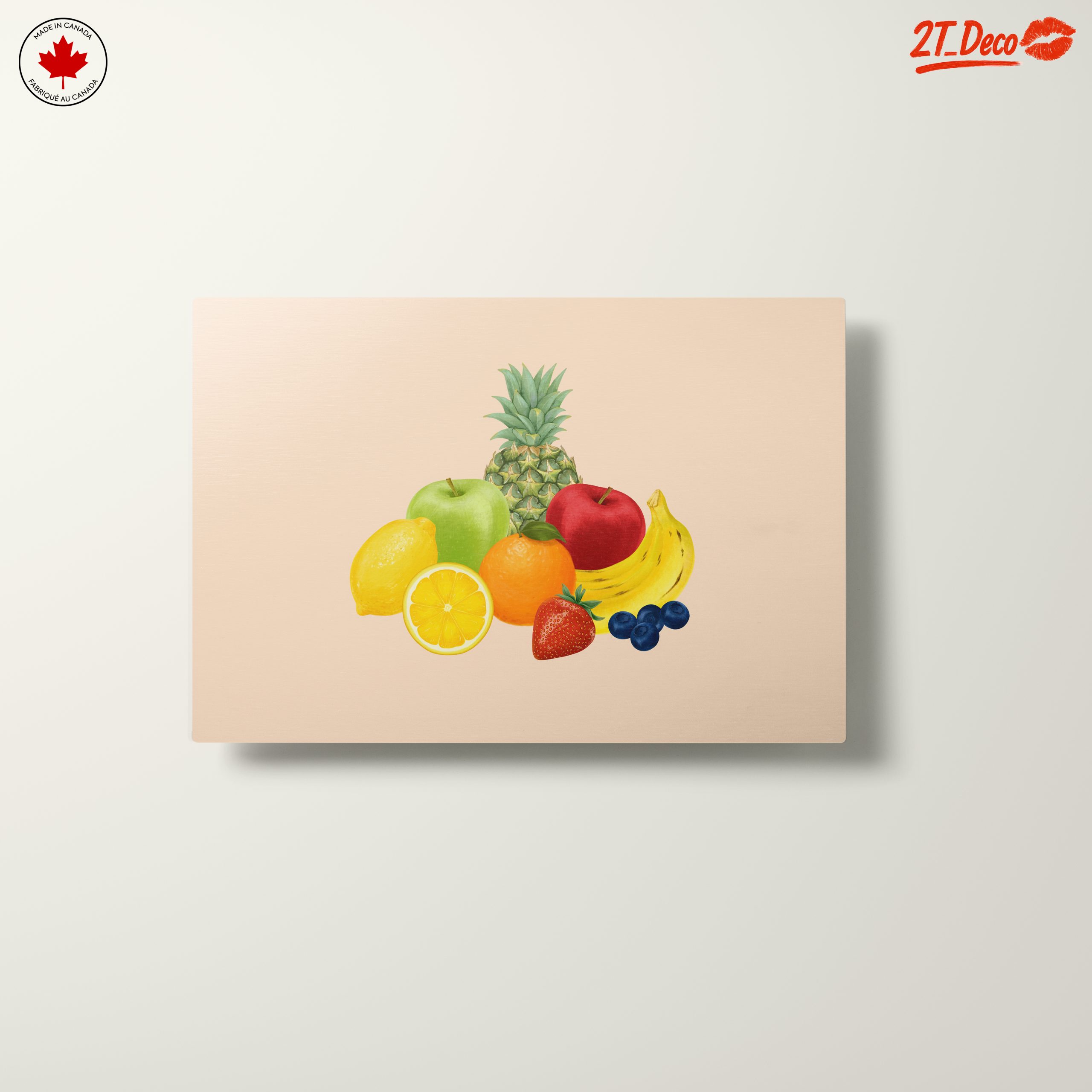 Colorful Abstract Food Arrangement Art - Image 10