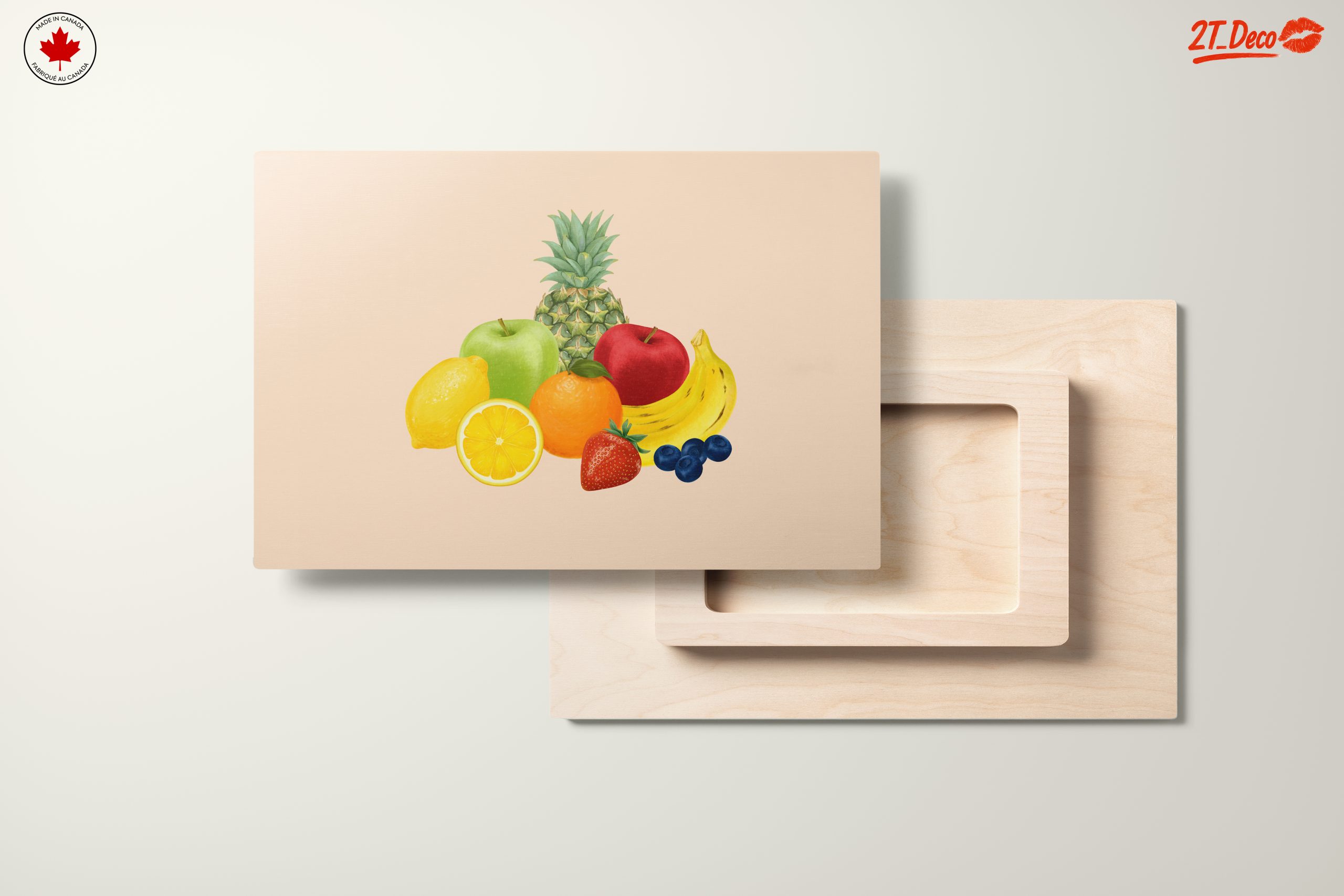 Colorful Abstract Food Arrangement Art - Image 11