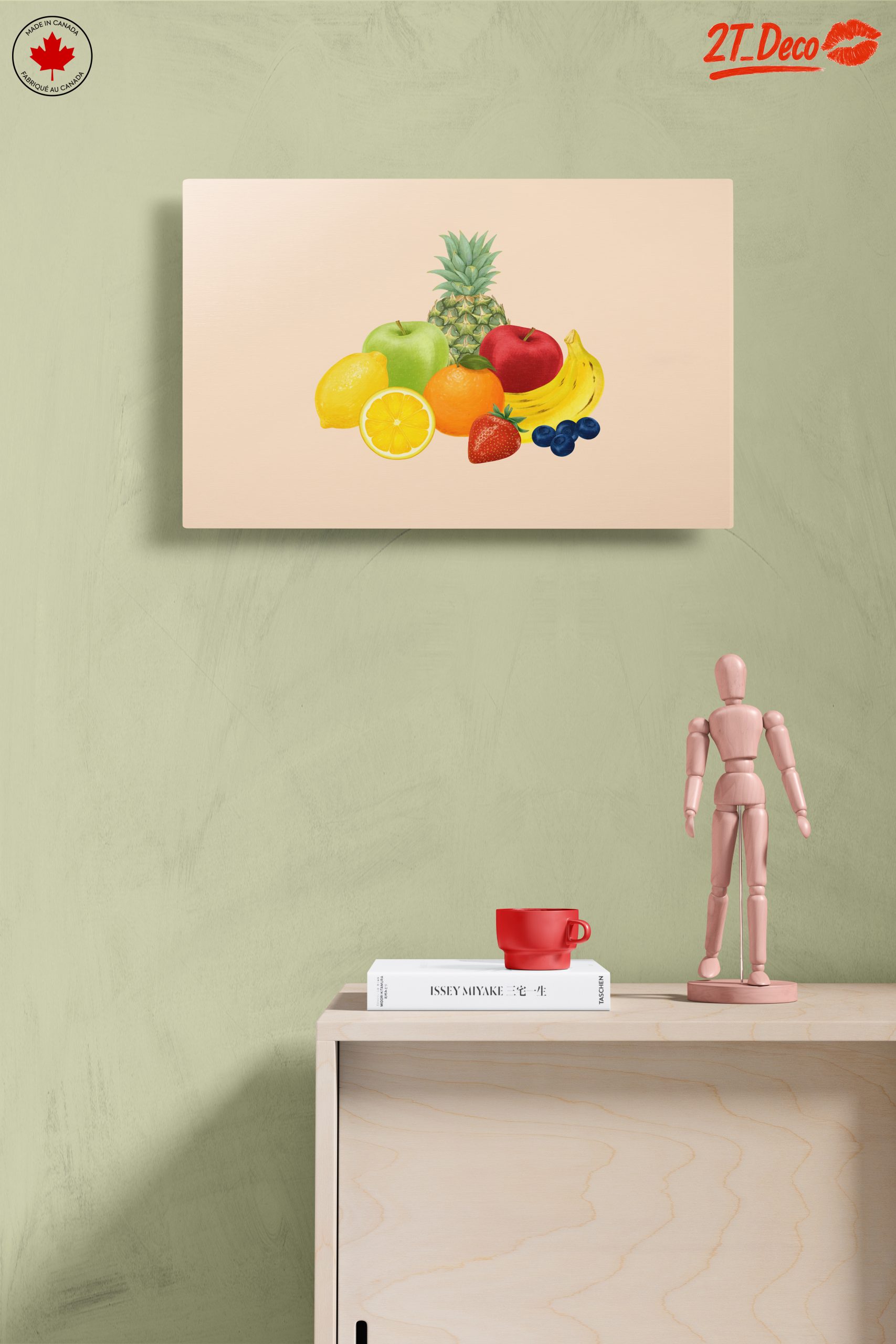 Colorful Abstract Food Arrangement Art - Image 14