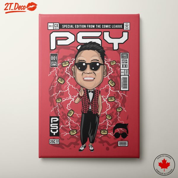Psy Pop Culture Character Artwork