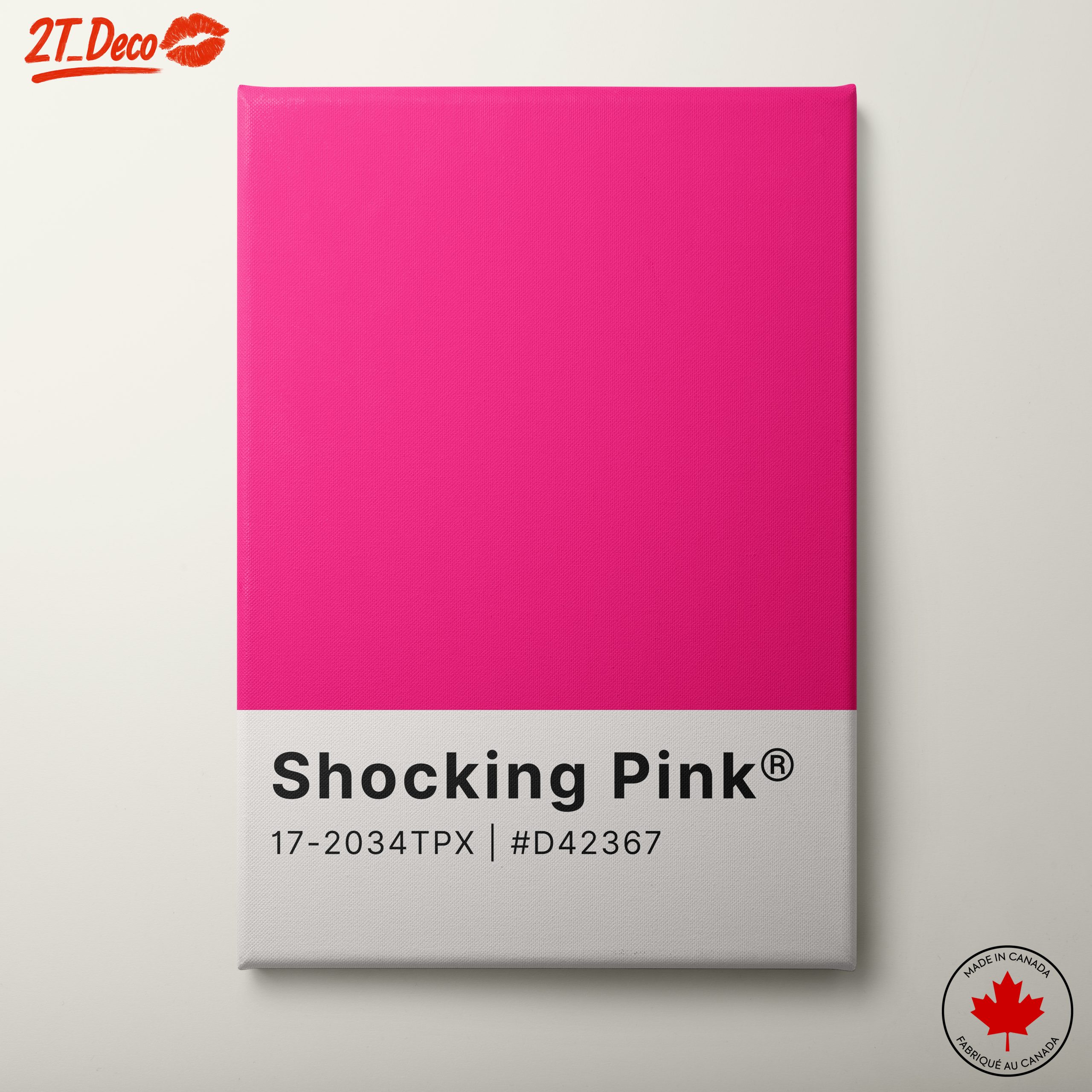 Shocking Pink Artistic Expression