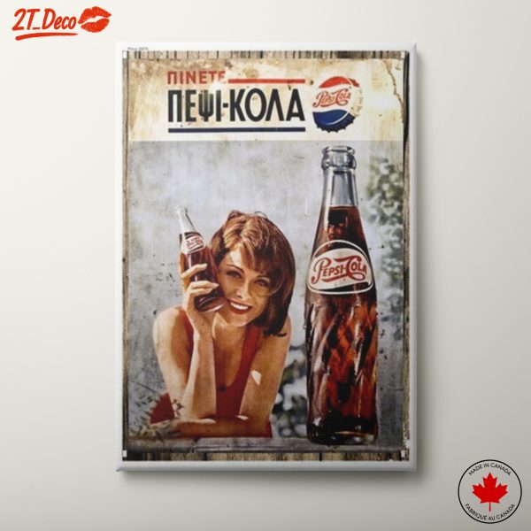 Vintage Pepsi Soda Advertising Art