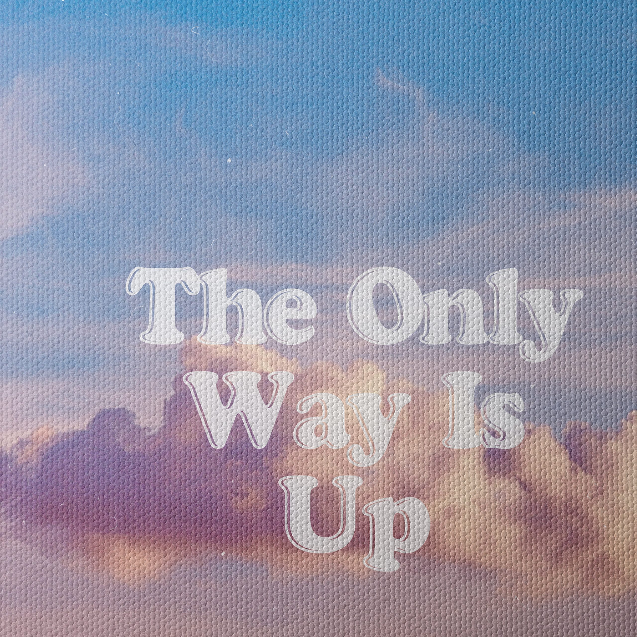 Inspirational Wall Art The Only Way Is Up - Image 4