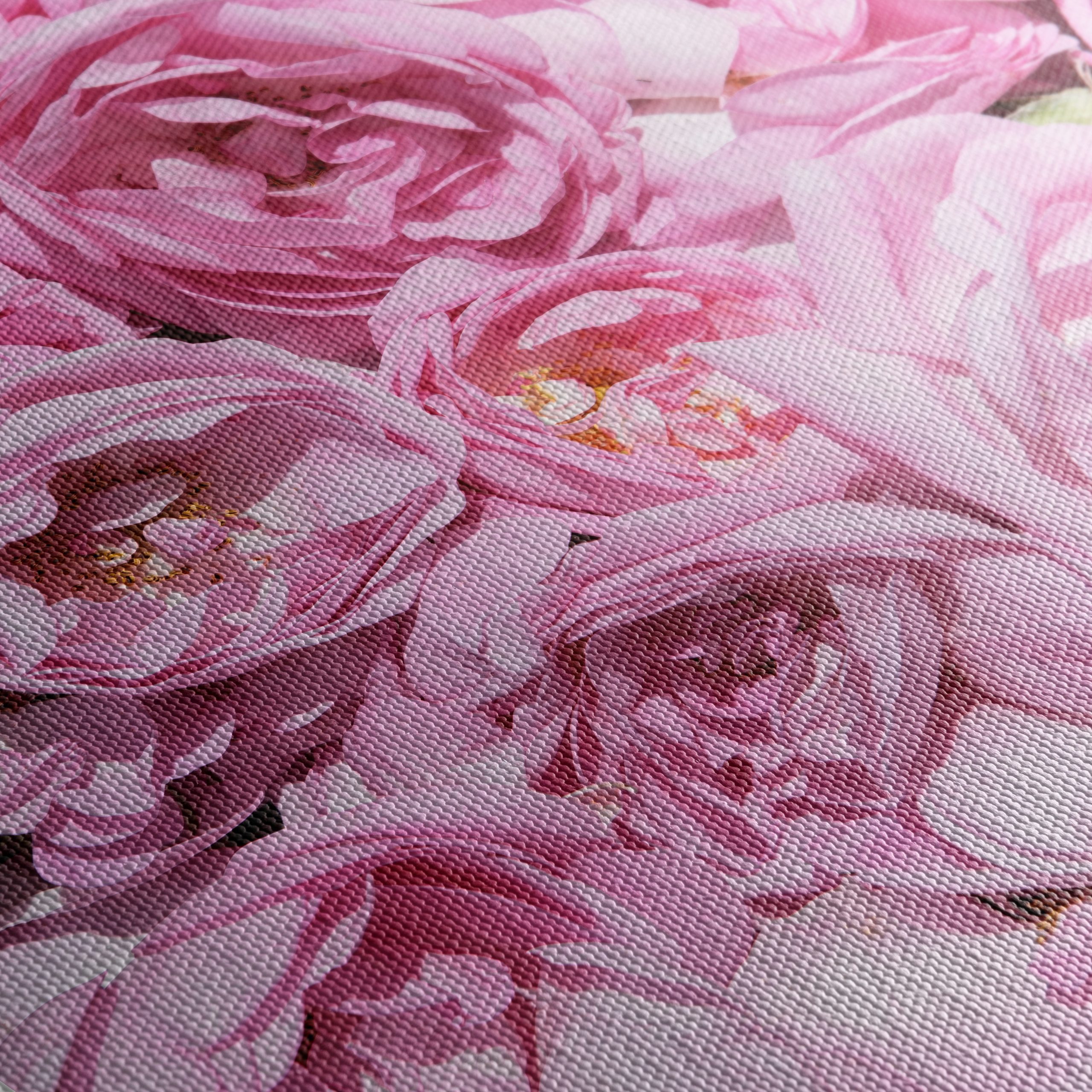 Pink Rose Floral Art - Image 5