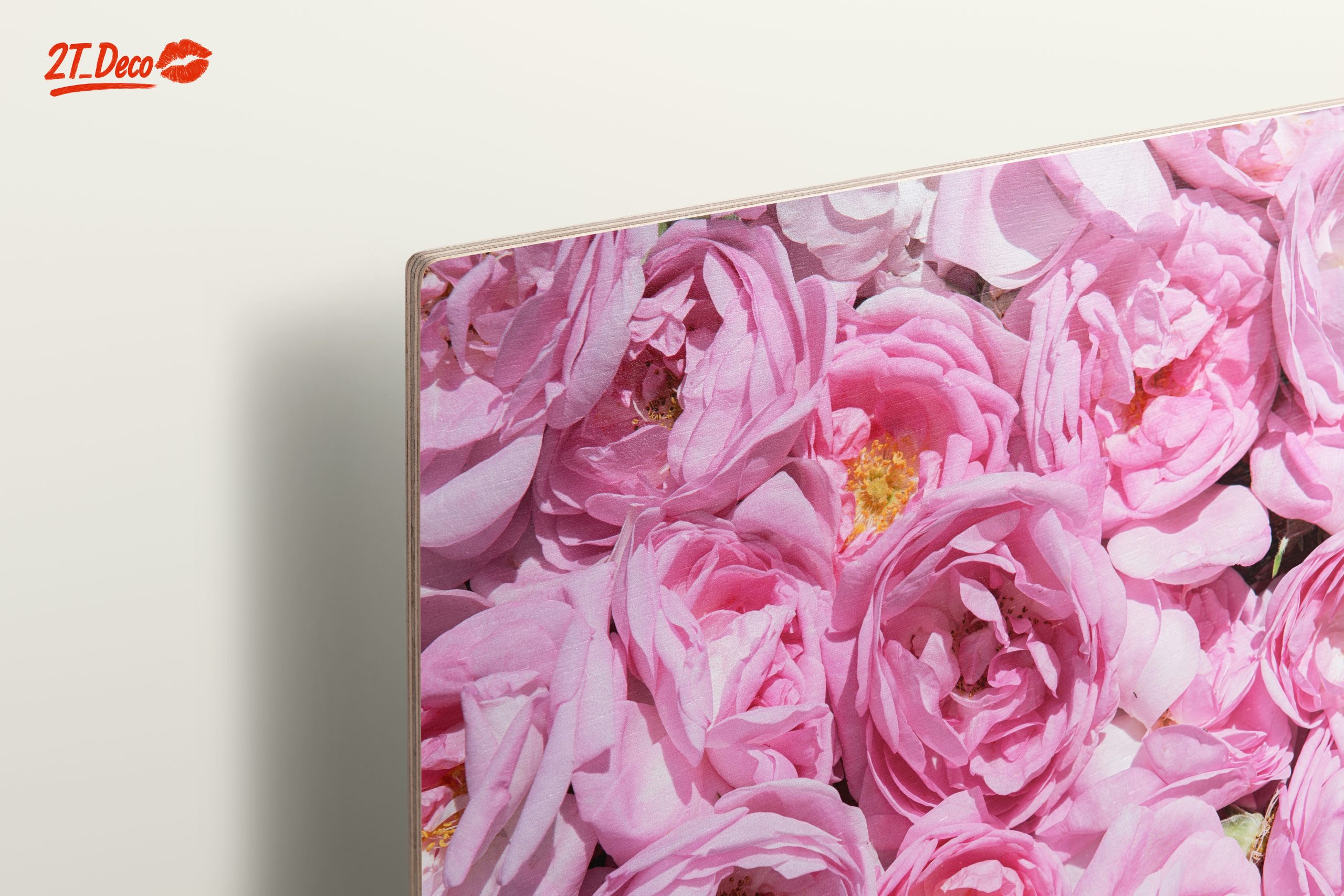 Pink Rose Floral Art - Image 15