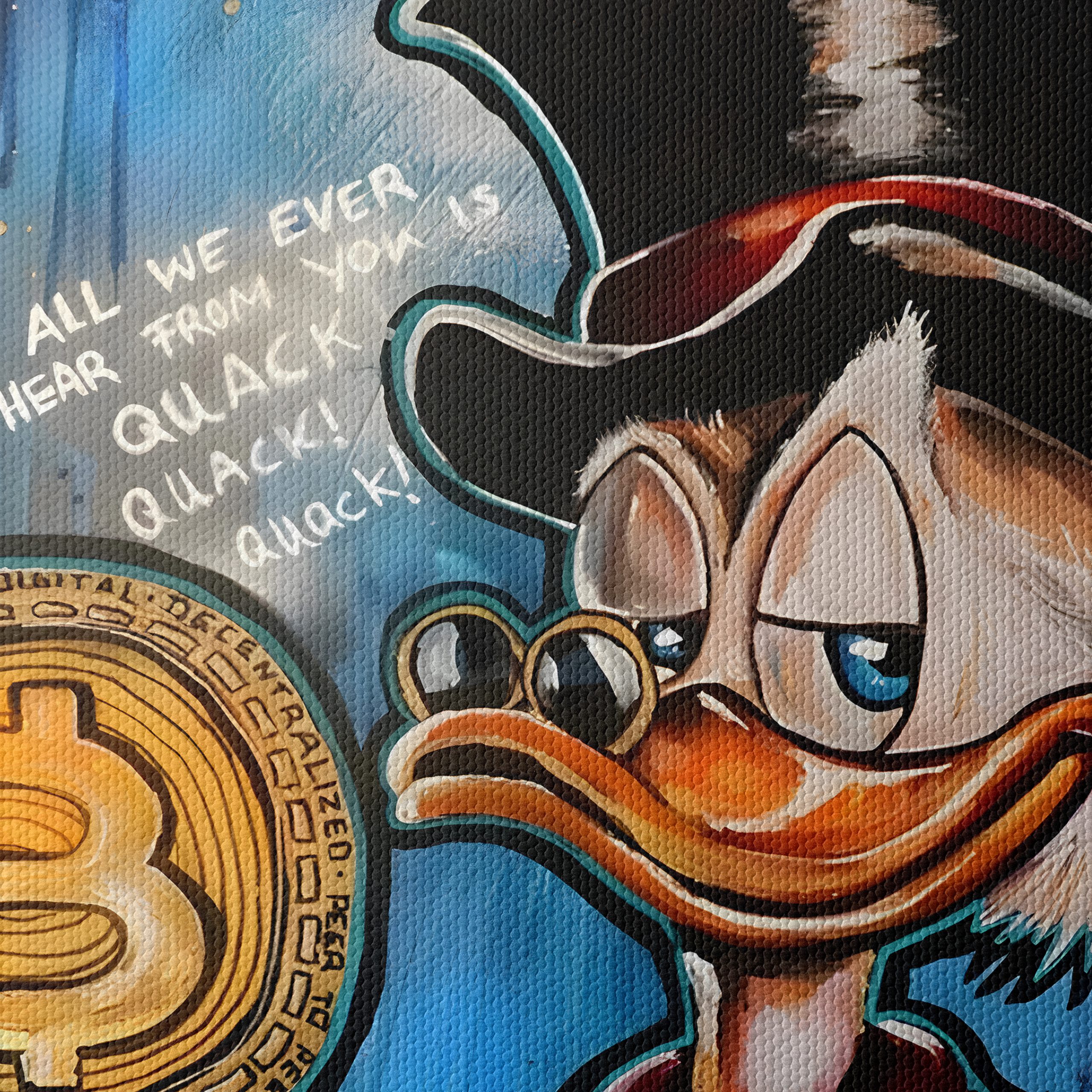 Playful Animal Art with Cryptocurrency Theme - Image 4