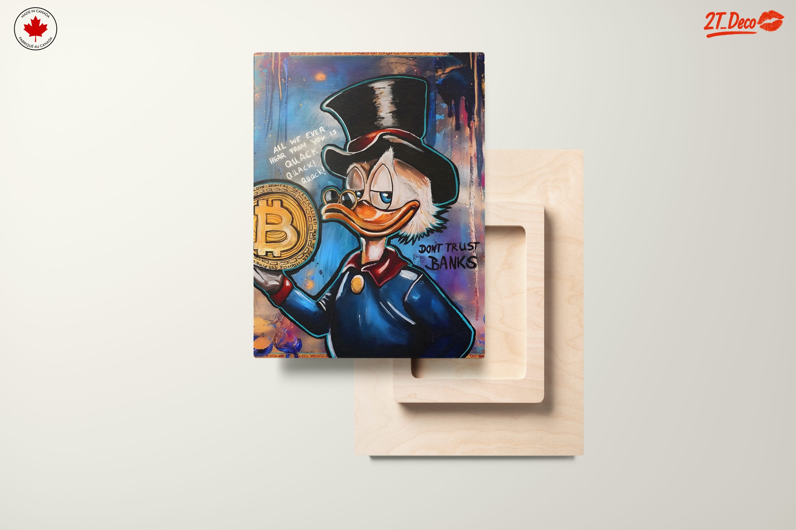 Playful Animal Art with Cryptocurrency Theme - Image 11