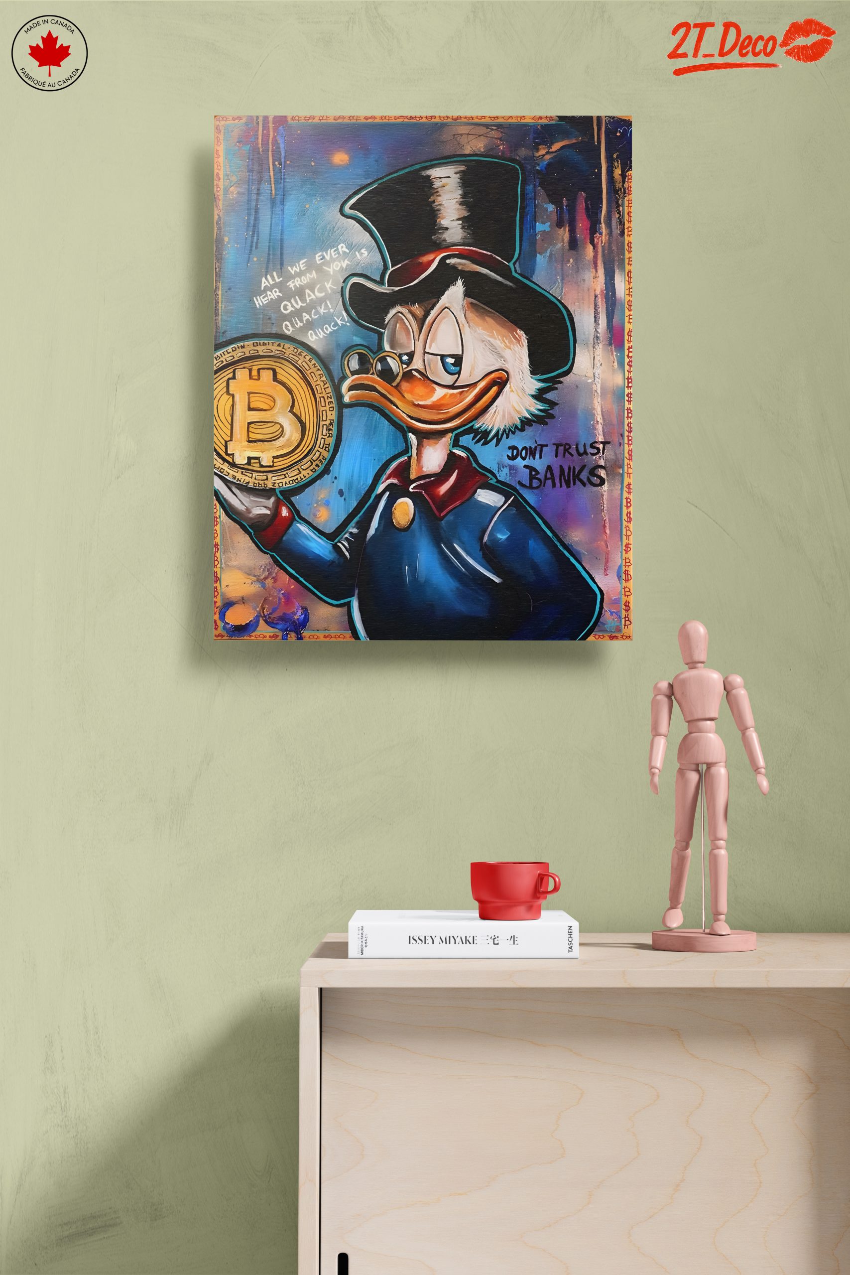 Playful Animal Art with Cryptocurrency Theme - Image 14