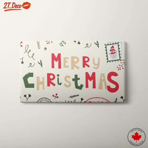 Merry Christmas Holiday Art