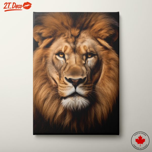 Majestic Lion Portrait Wall Art 6