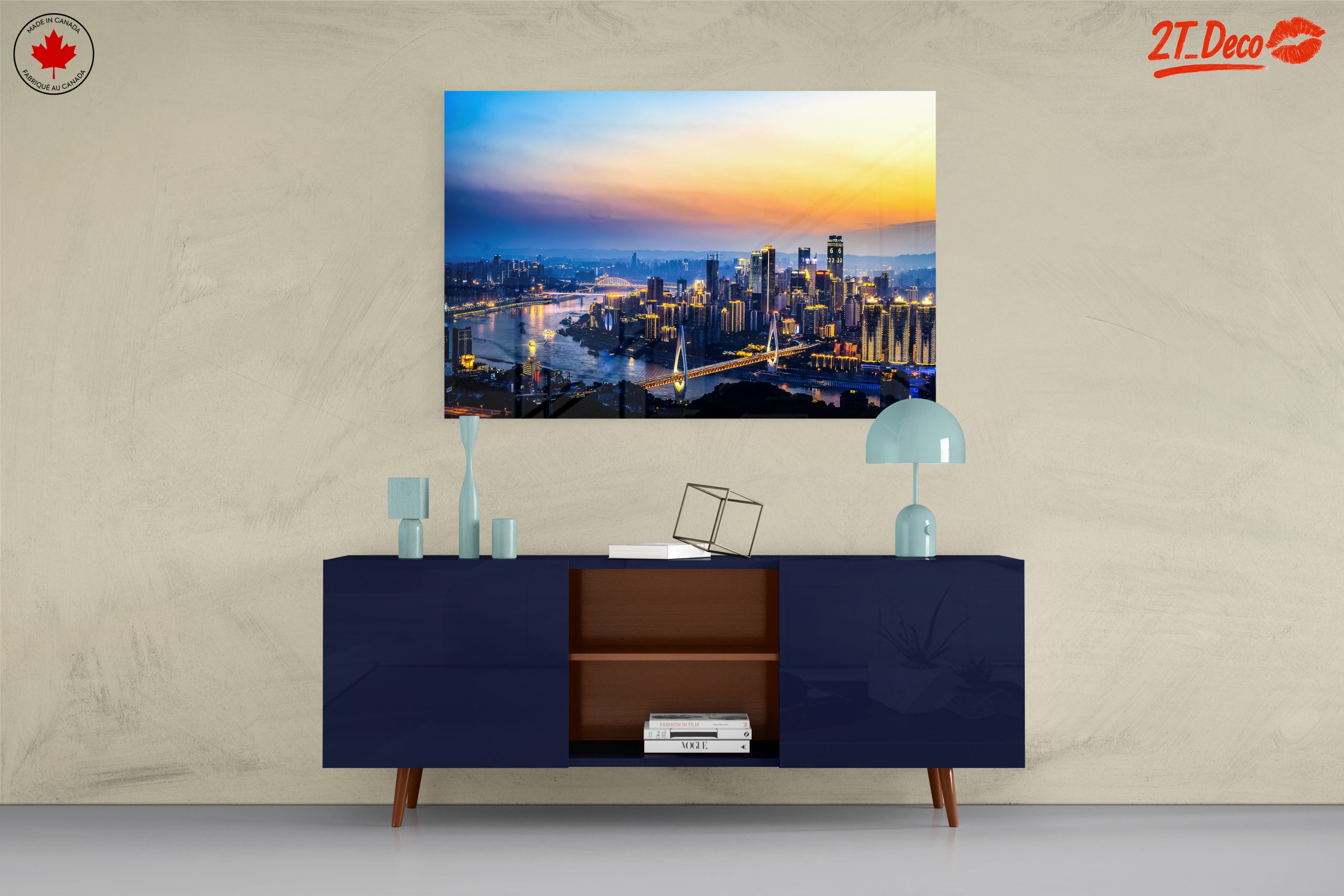 Vibrant City Skyline at Sunset 2 - Image 8