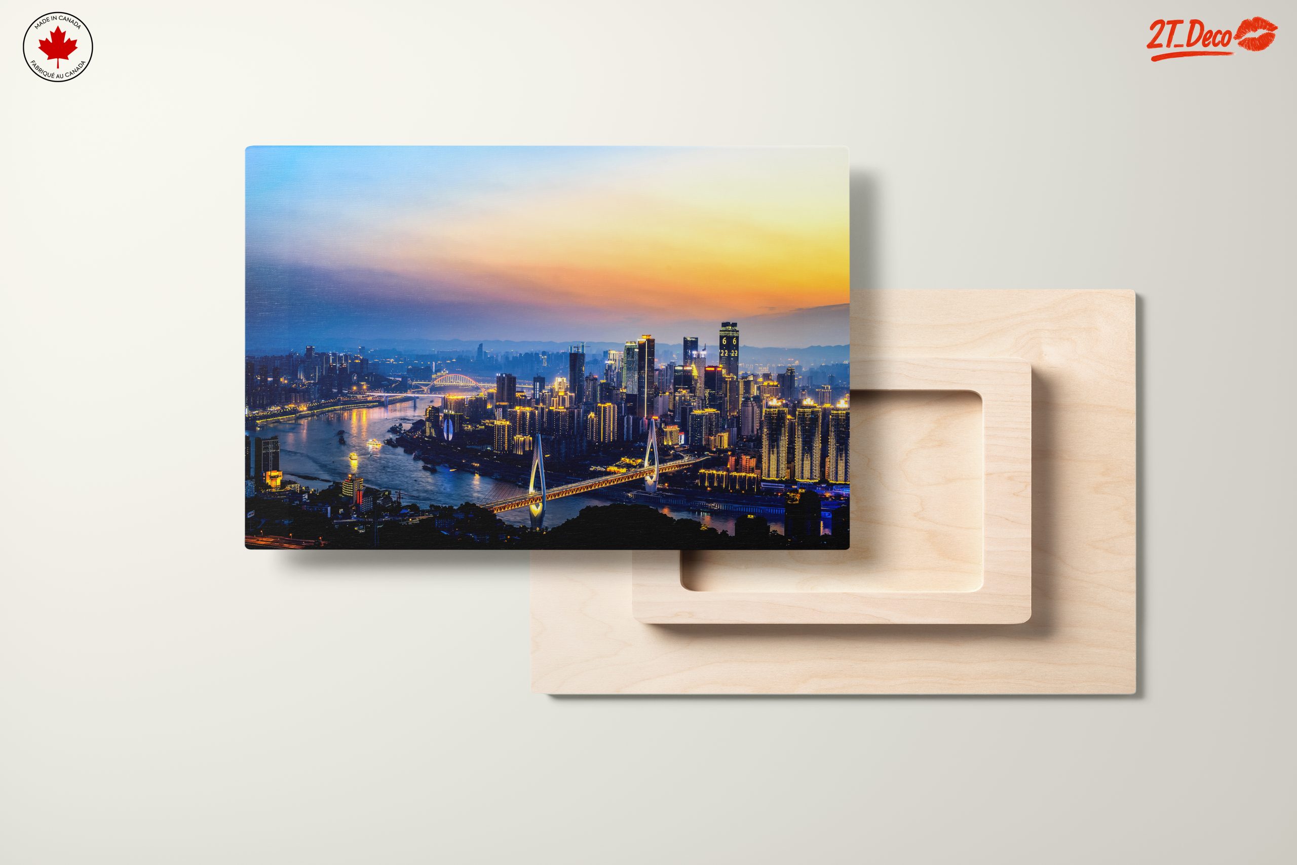 Vibrant City Skyline at Sunset 2 - Image 11