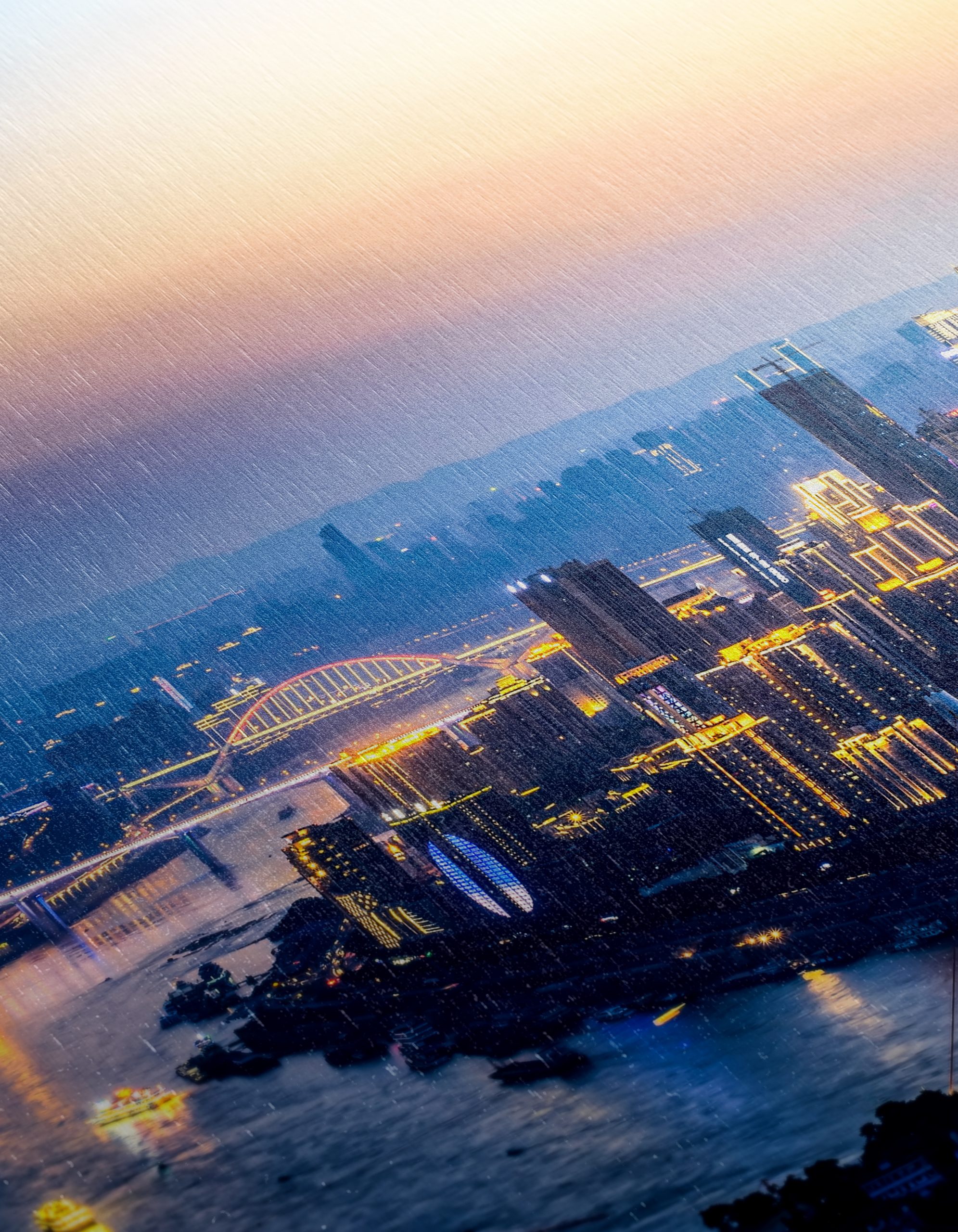 Vibrant City Skyline at Sunset 2 - Image 12