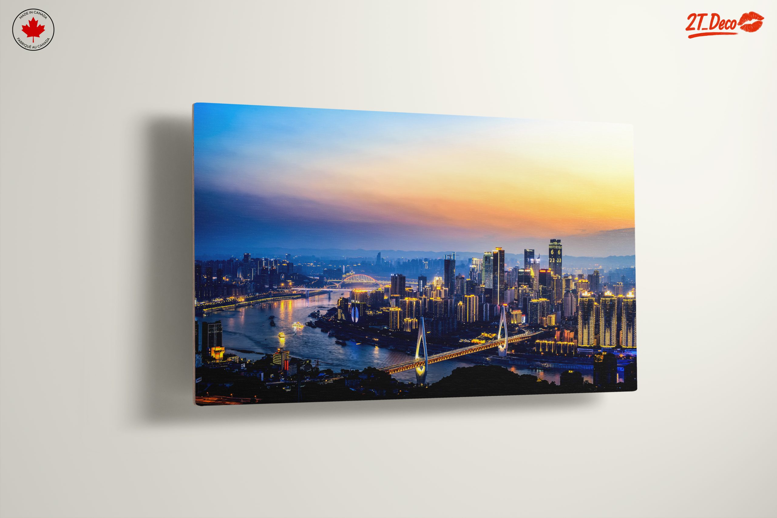 Vibrant City Skyline at Sunset 2 - Image 13