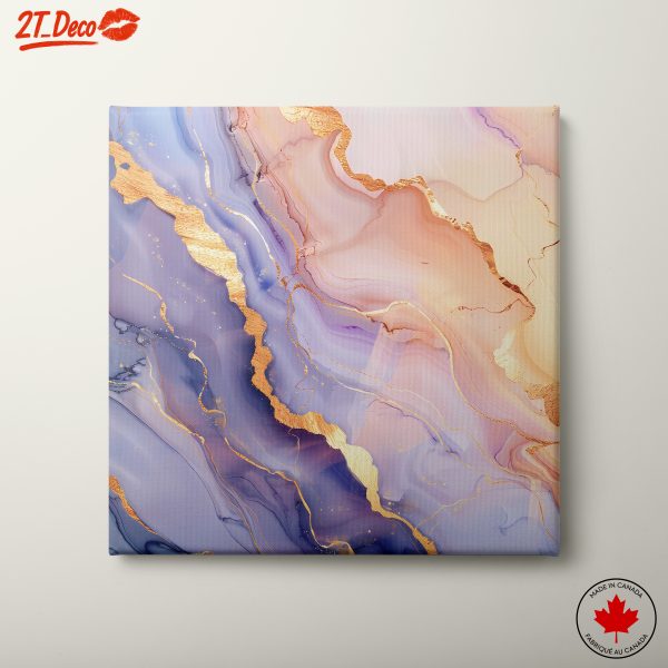 Elegant Abstract Art with Fluid Colors