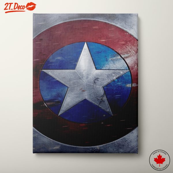 Captain America Shield Wall Art