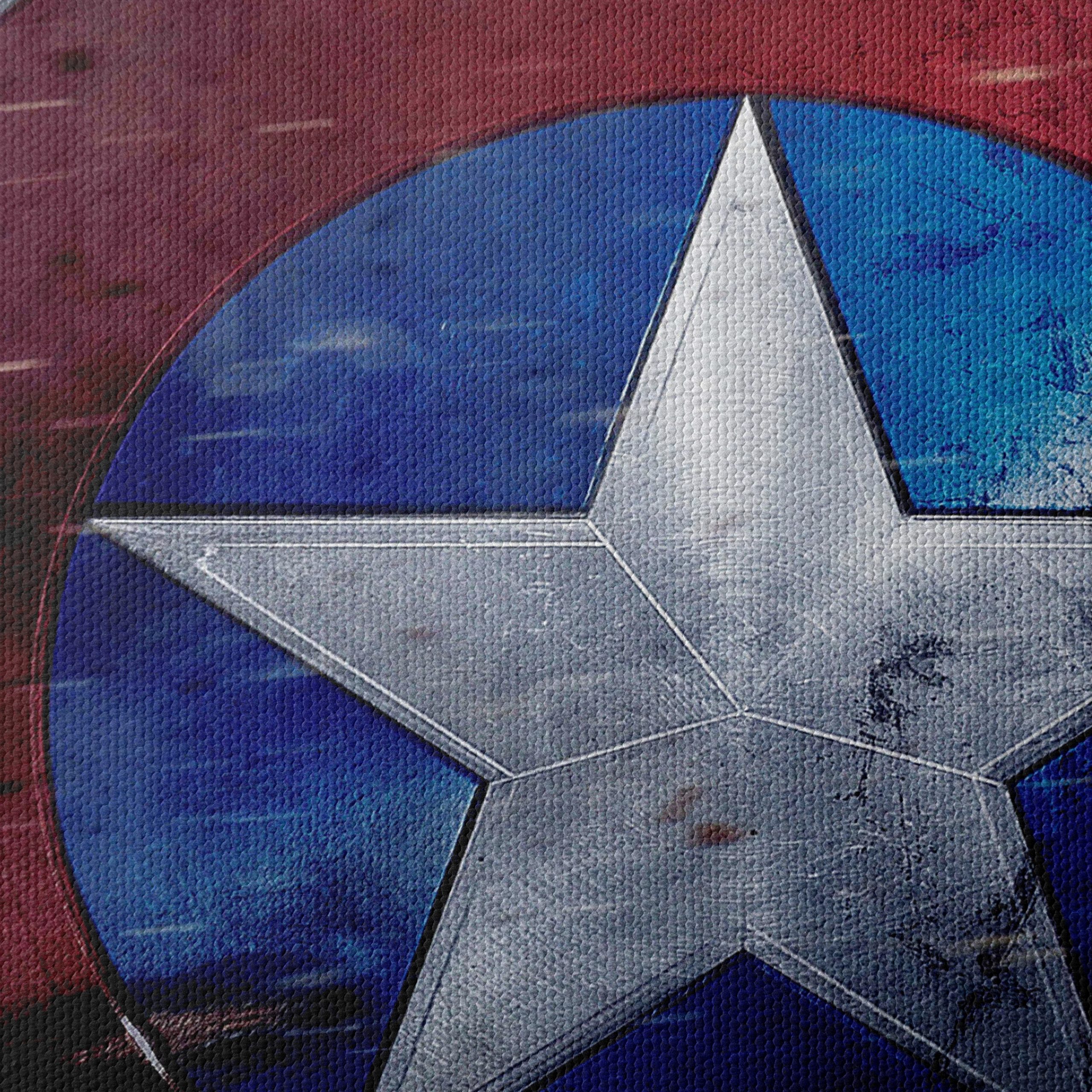 Captain America Shield Wall Art - Image 4