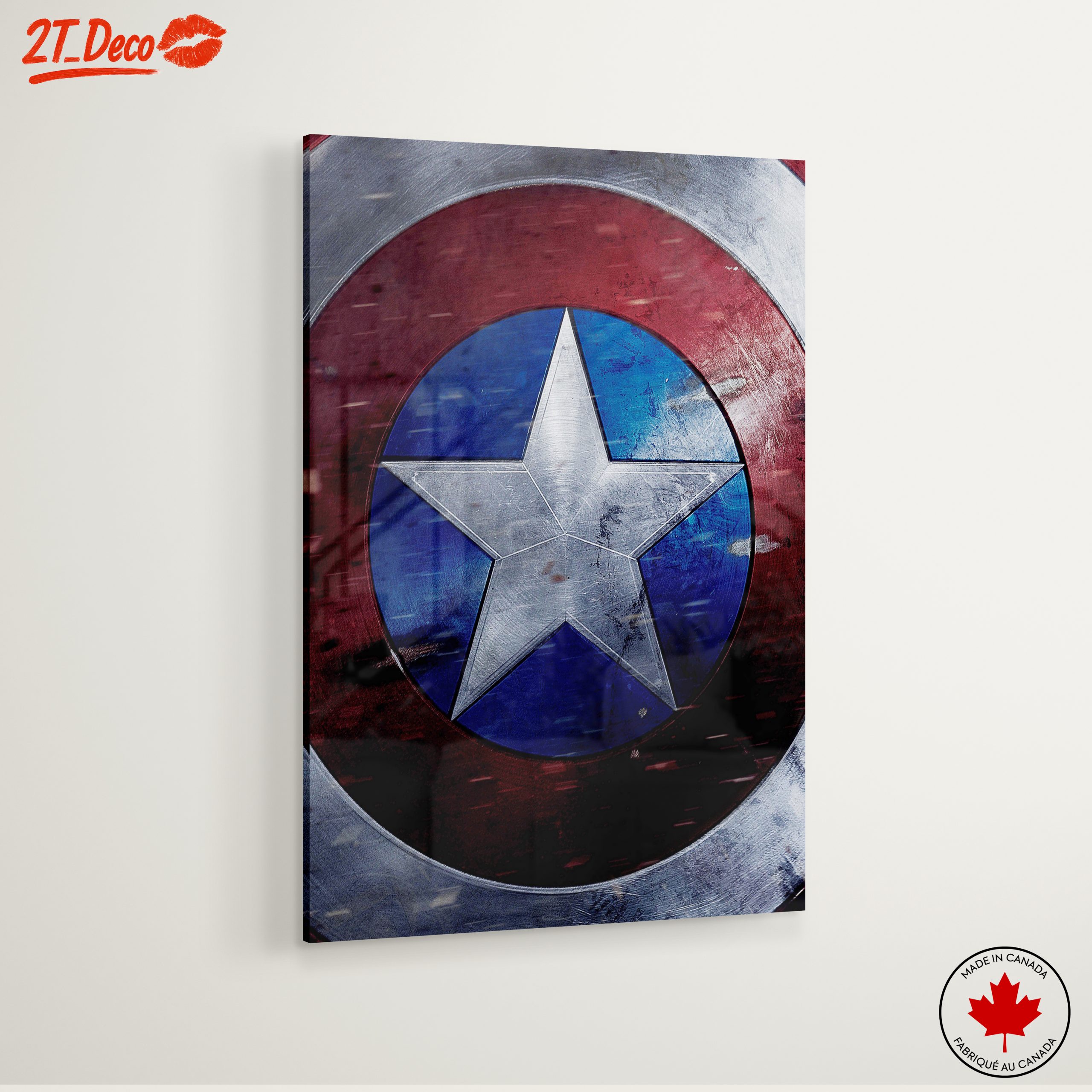 Captain America Shield Wall Art - Image 6