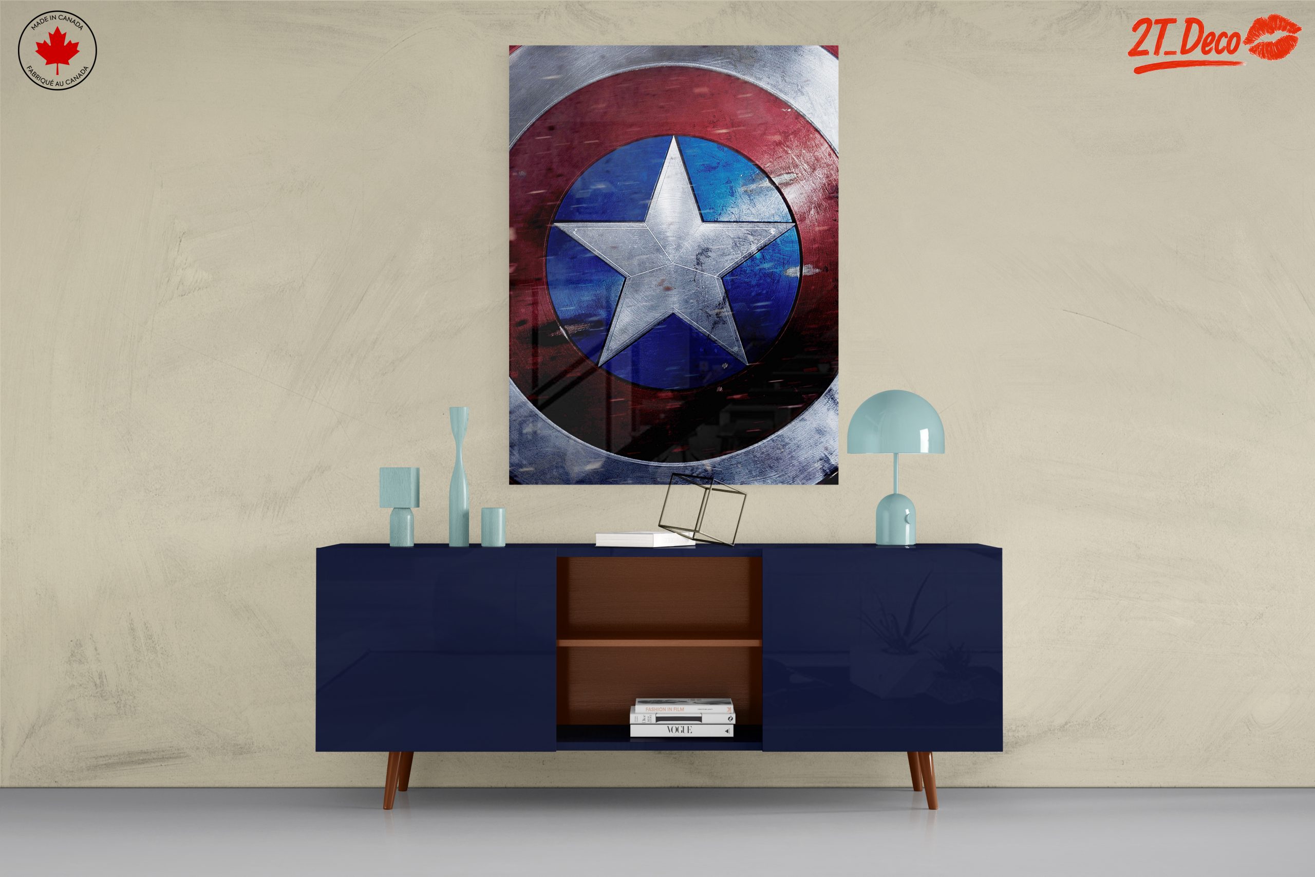 Captain America Shield Wall Art - Image 8