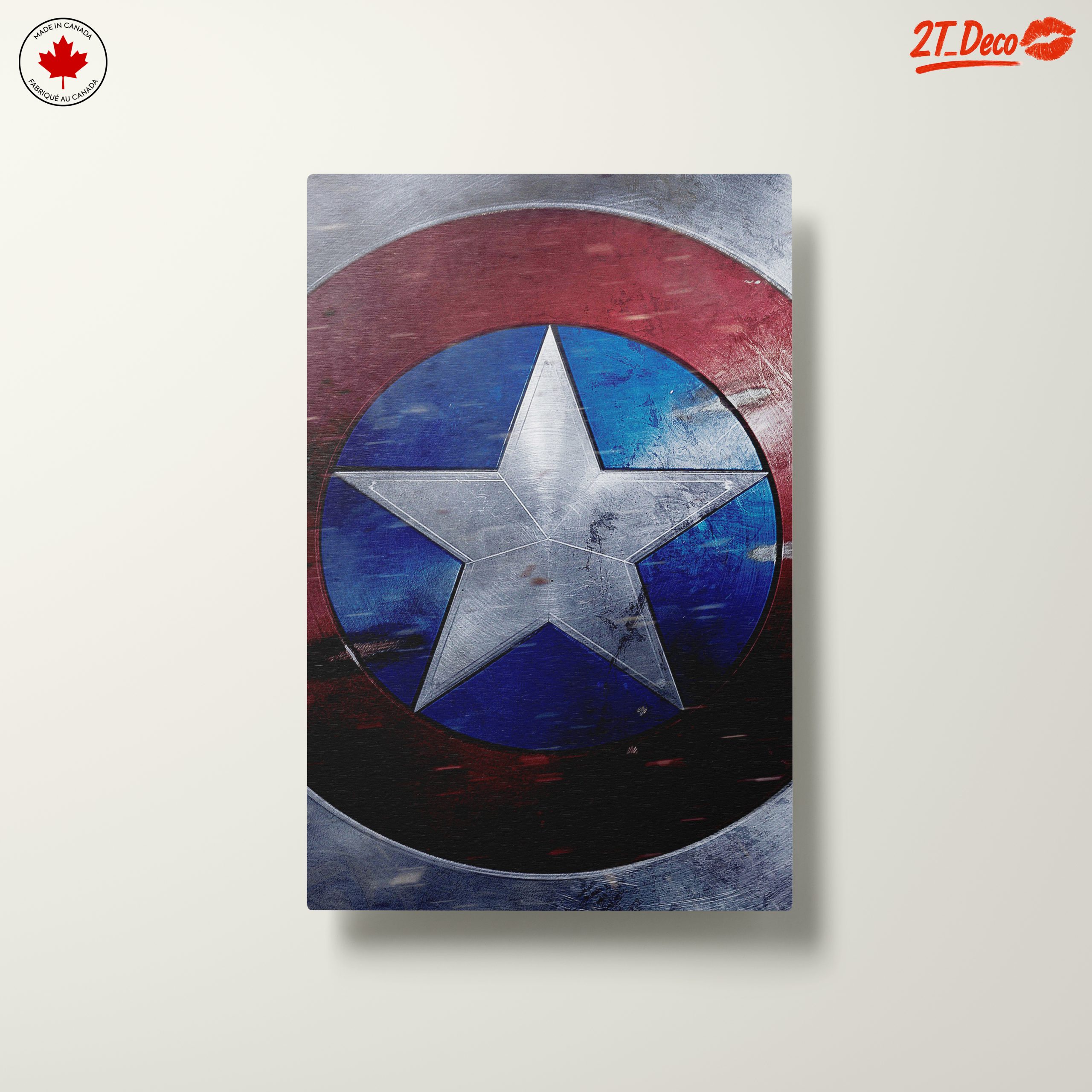 Captain America Shield Wall Art - Image 10