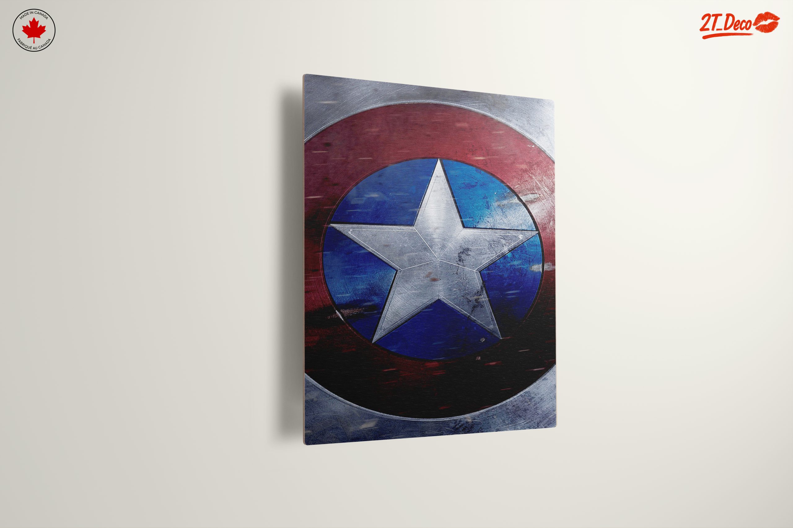 Captain America Shield Wall Art - Image 13