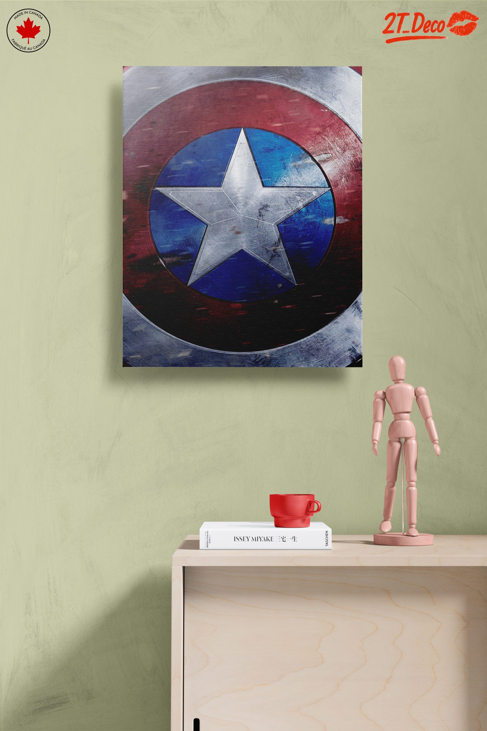 Captain America Shield Wall Art - Image 14