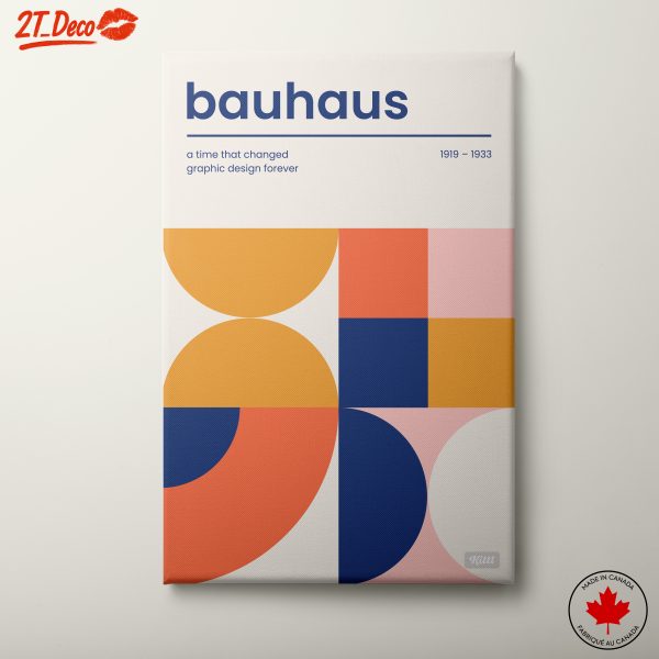 Bauhaus Style Geometric Art