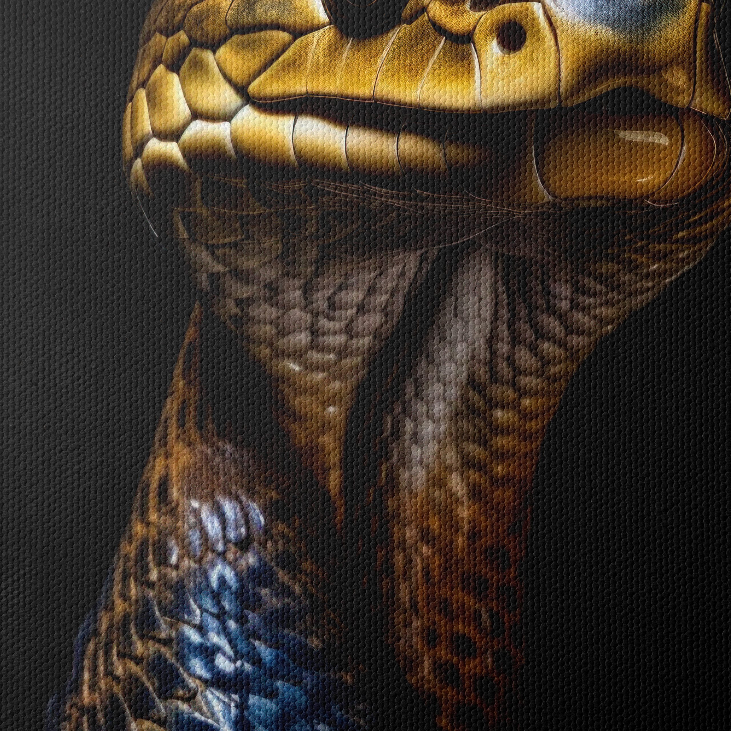 Stylized Artistic Snake Portrait - Image 4