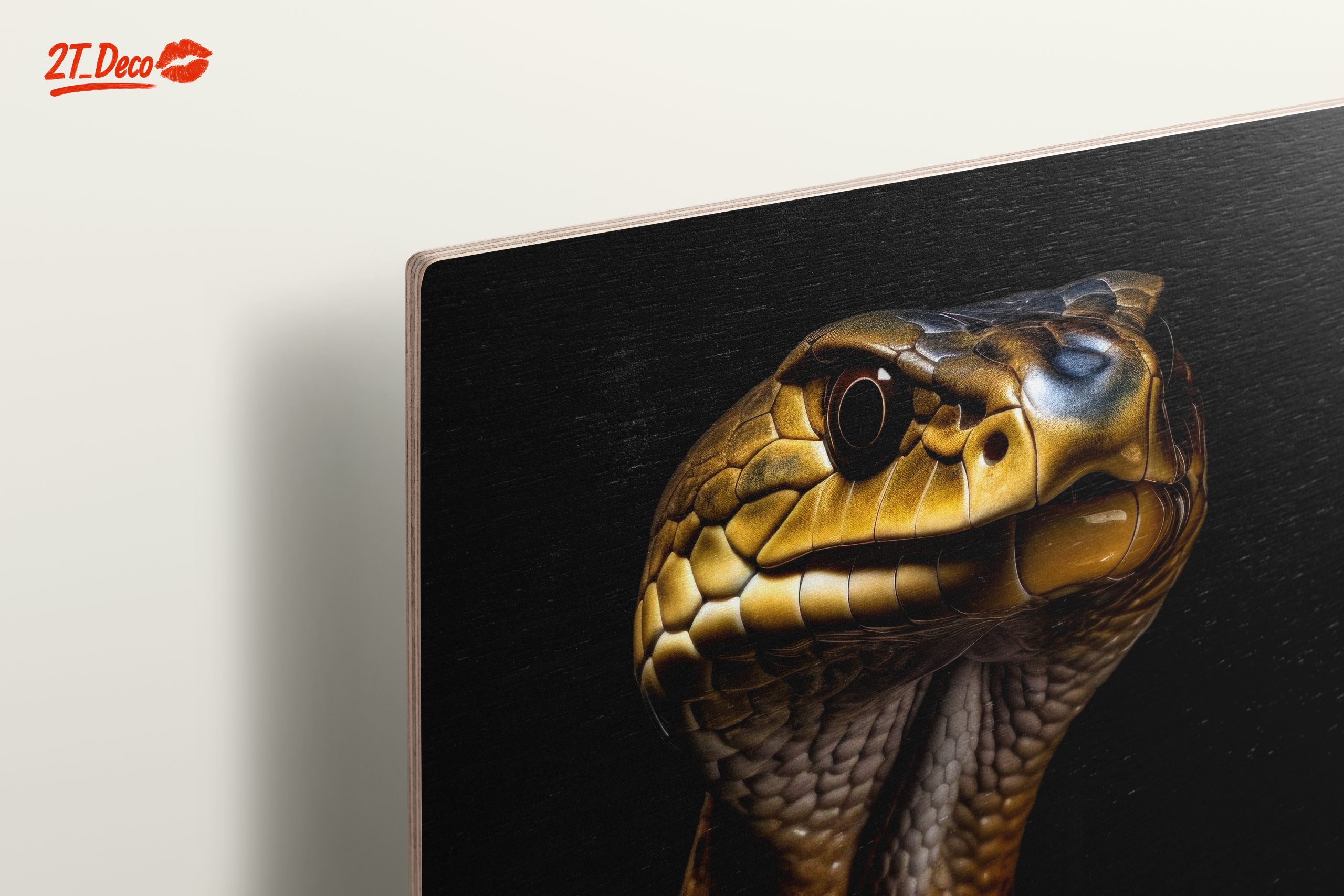 Stylized Artistic Snake Portrait - Image 15