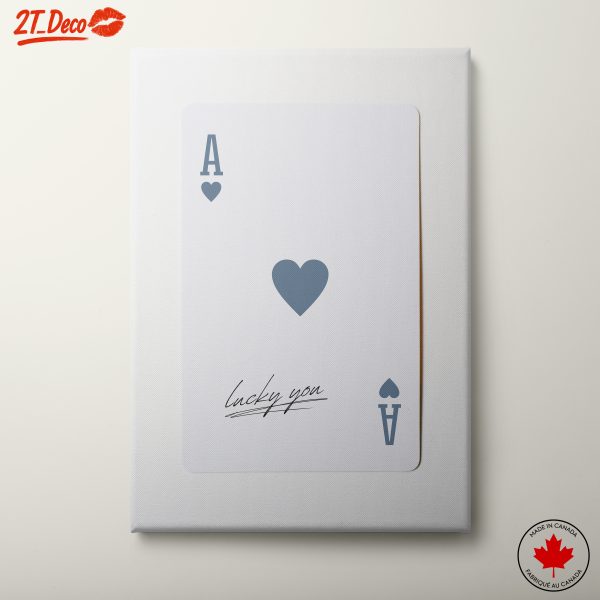 Ace of Hearts Playing Card Art 19