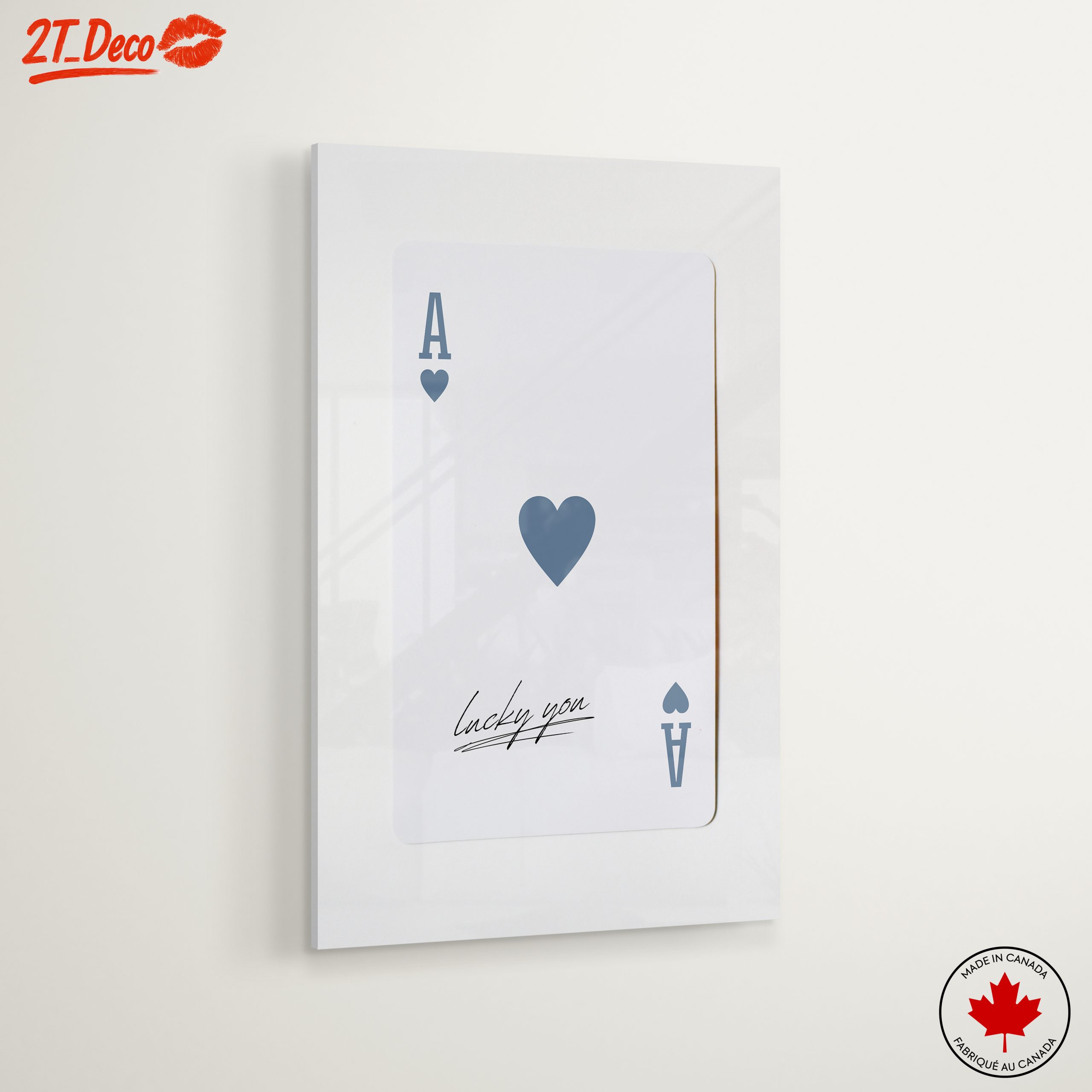 Ace of Hearts Playing Card Art 19 - Image 6