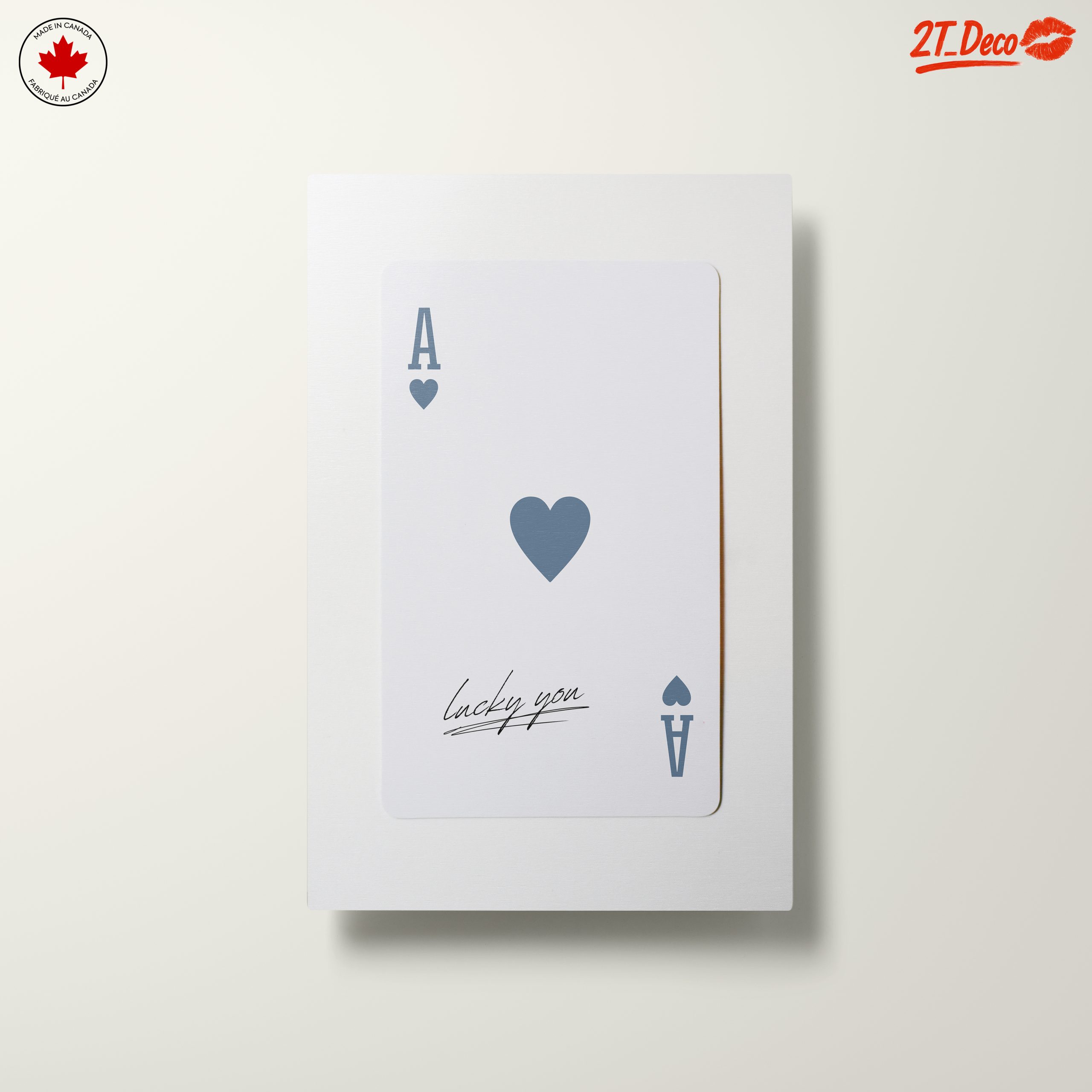Ace of Hearts Playing Card Art 19 - Image 10