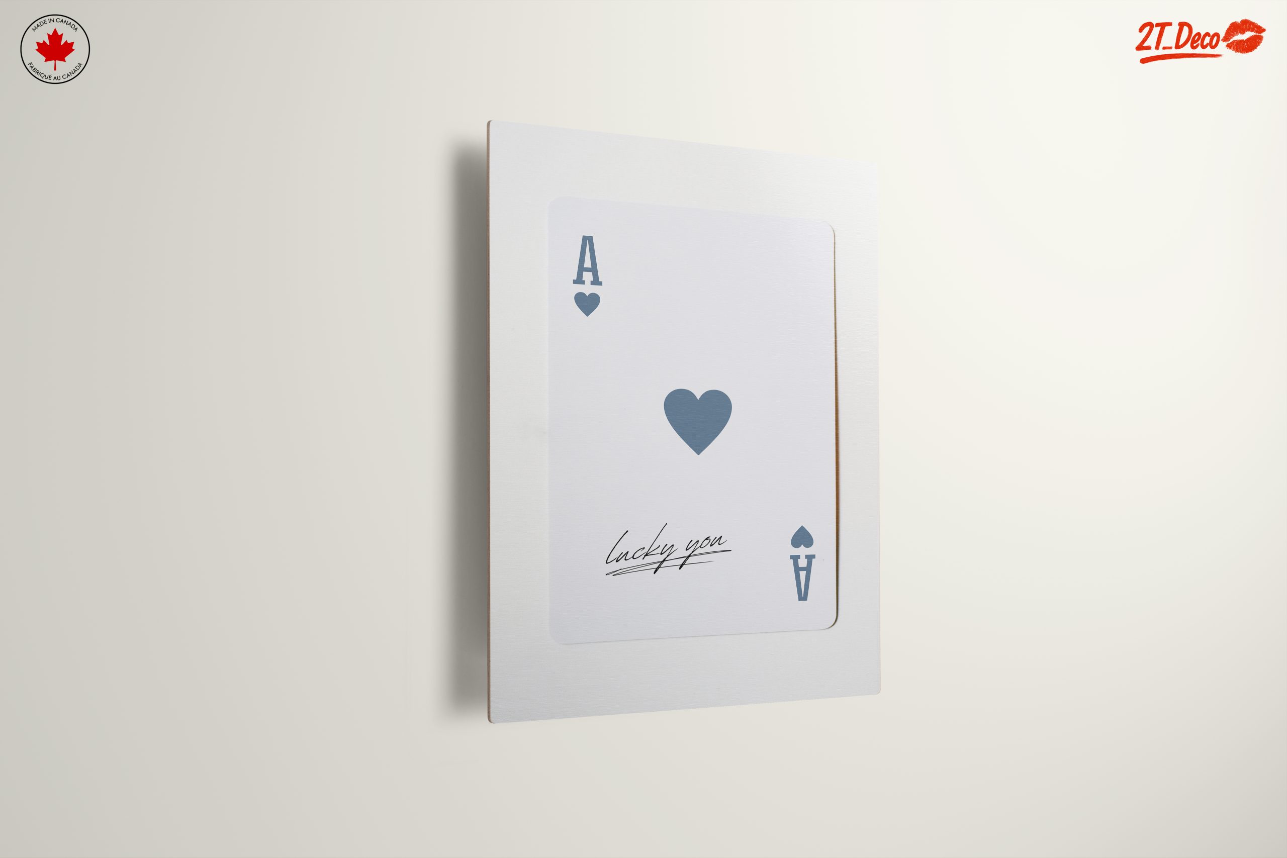 Ace of Hearts Playing Card Art 19 - Image 13